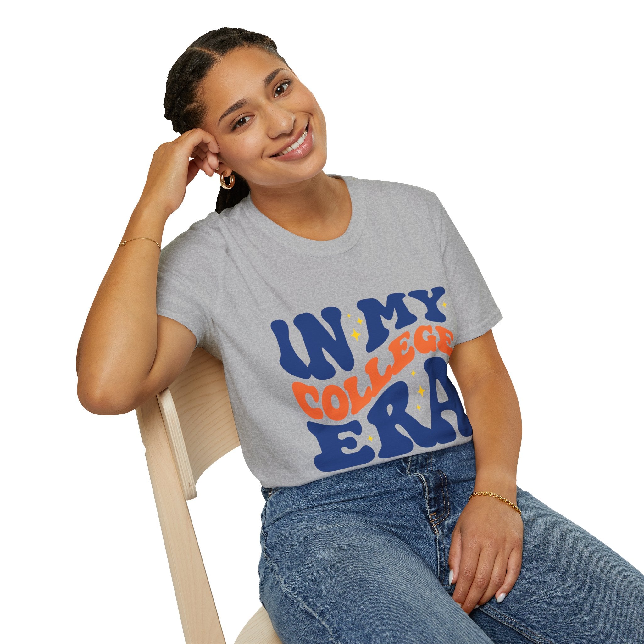 College Student T-Shirt – “In My College Era” Fun Campus Life Tee for Students, Grads, and School Spirit