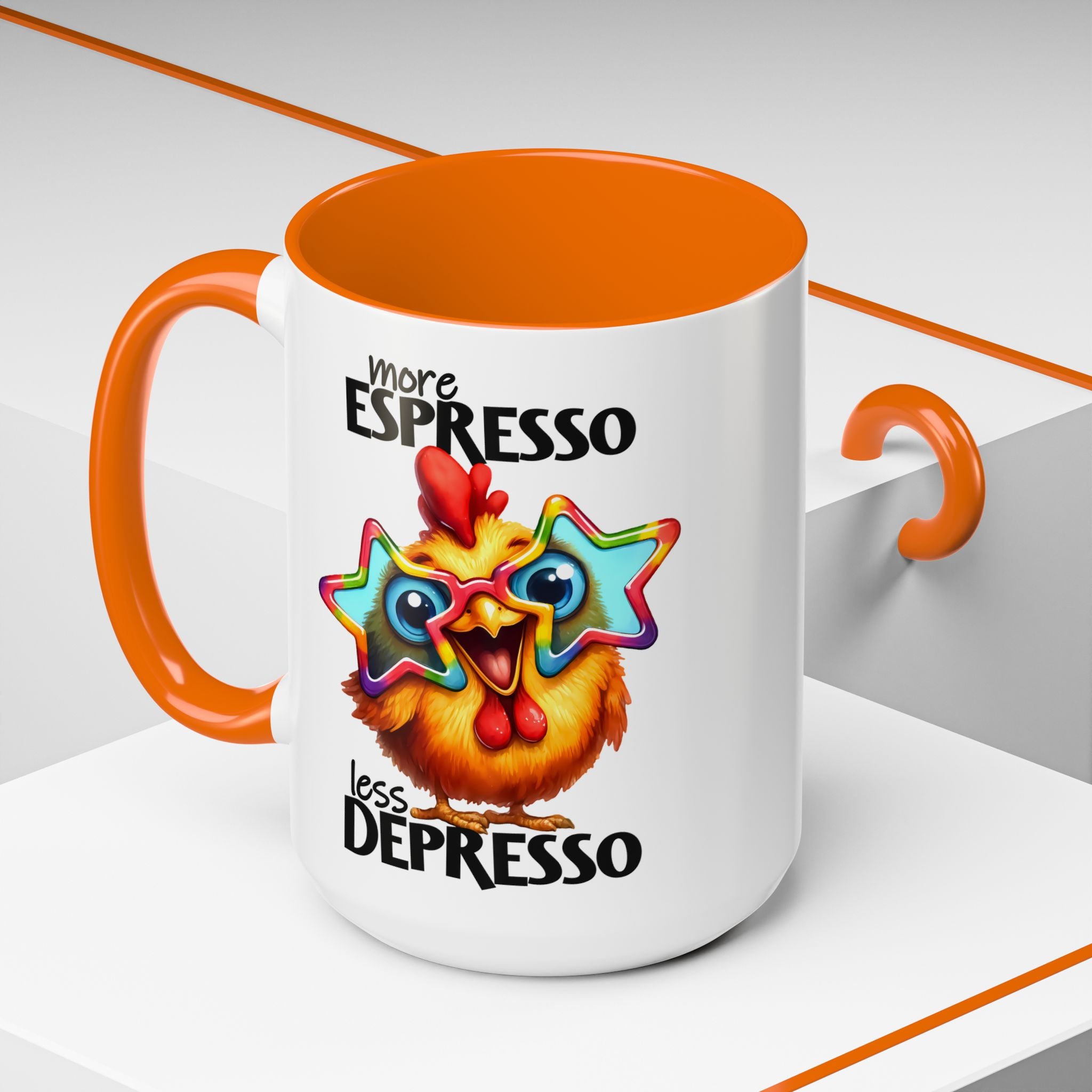 More Espresso, Less Depresso – Mood-Boosting Mug