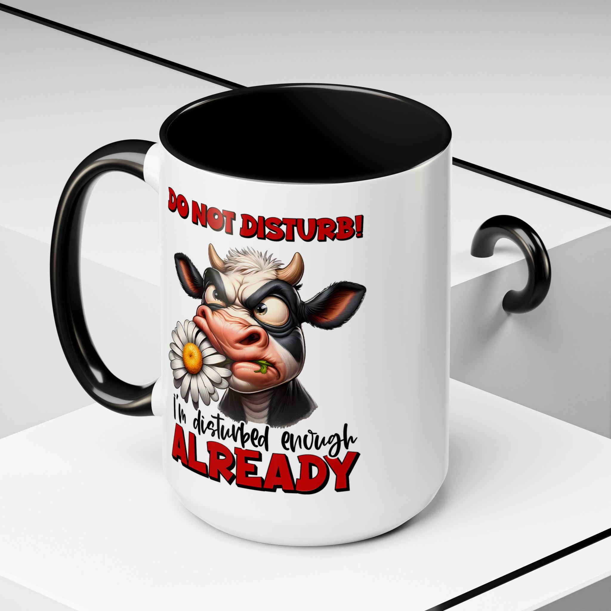 Disturbed & Caffeinated Coffee Mug