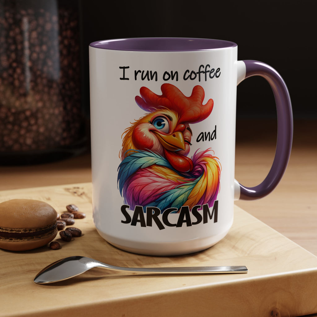 I Run on Coffee and Sarcasm – Wit-Fueled Mug