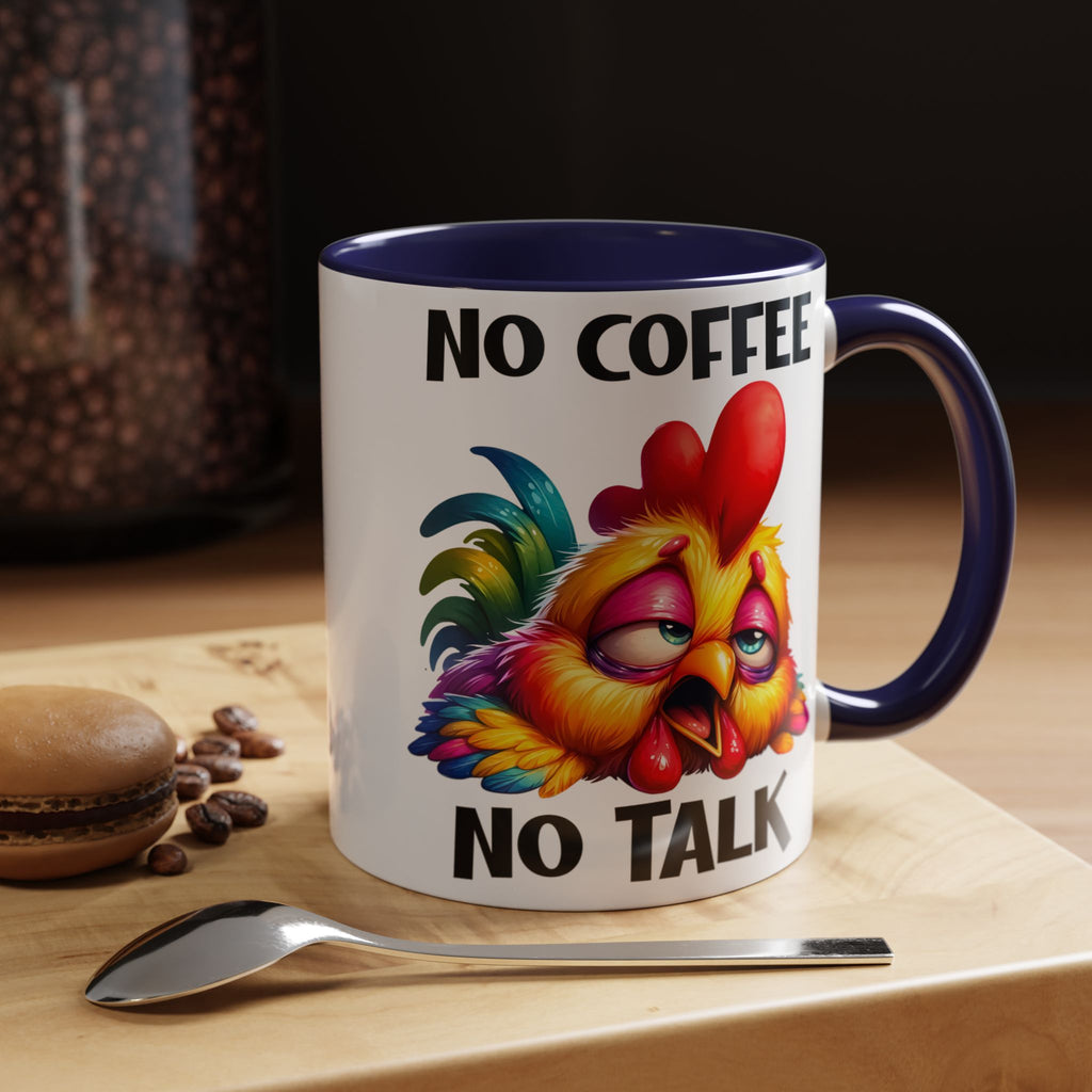 No Coffee, No Talk – Pre-Caffeine Warning Mug