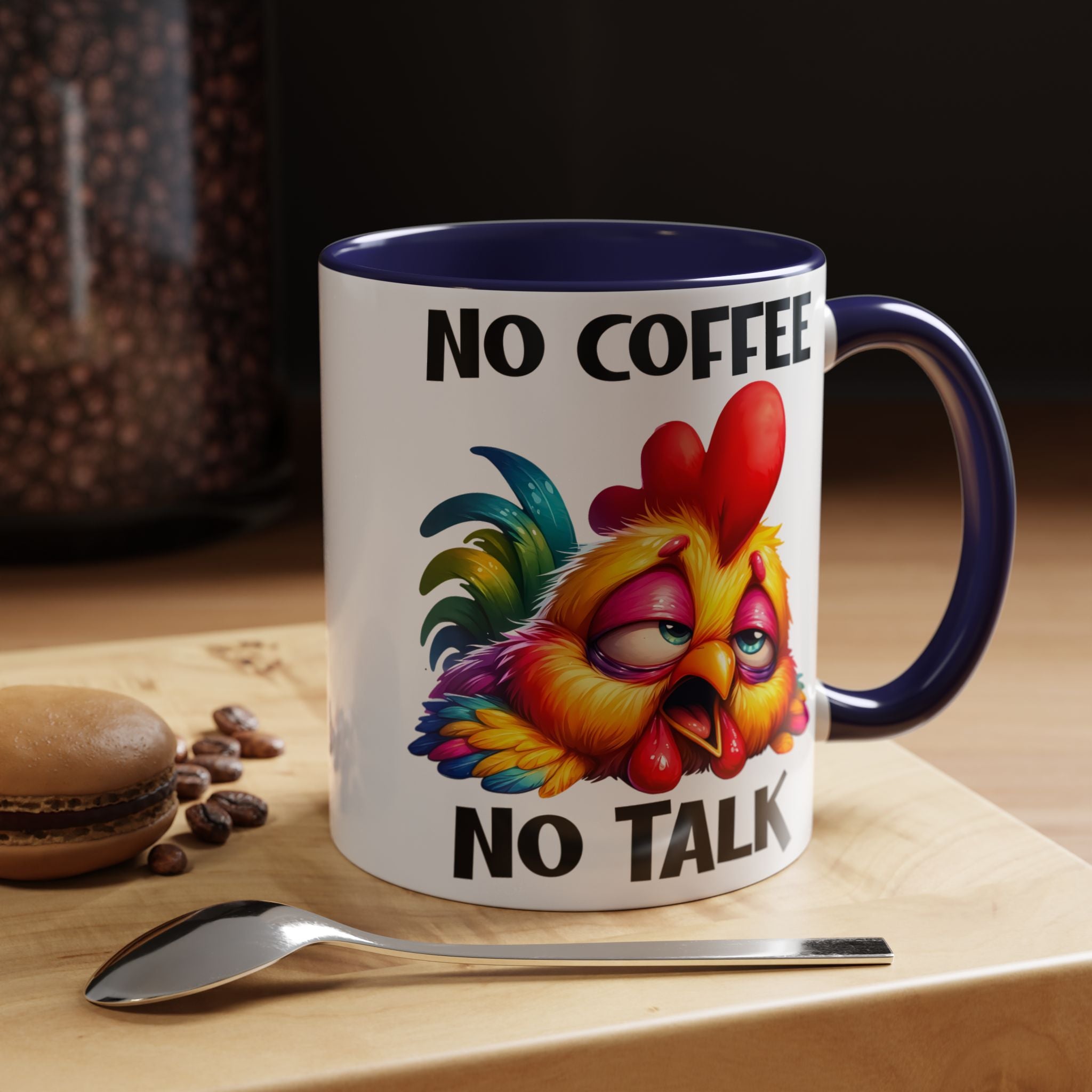 No Coffee, No Talk – Pre-Caffeine Warning Mug