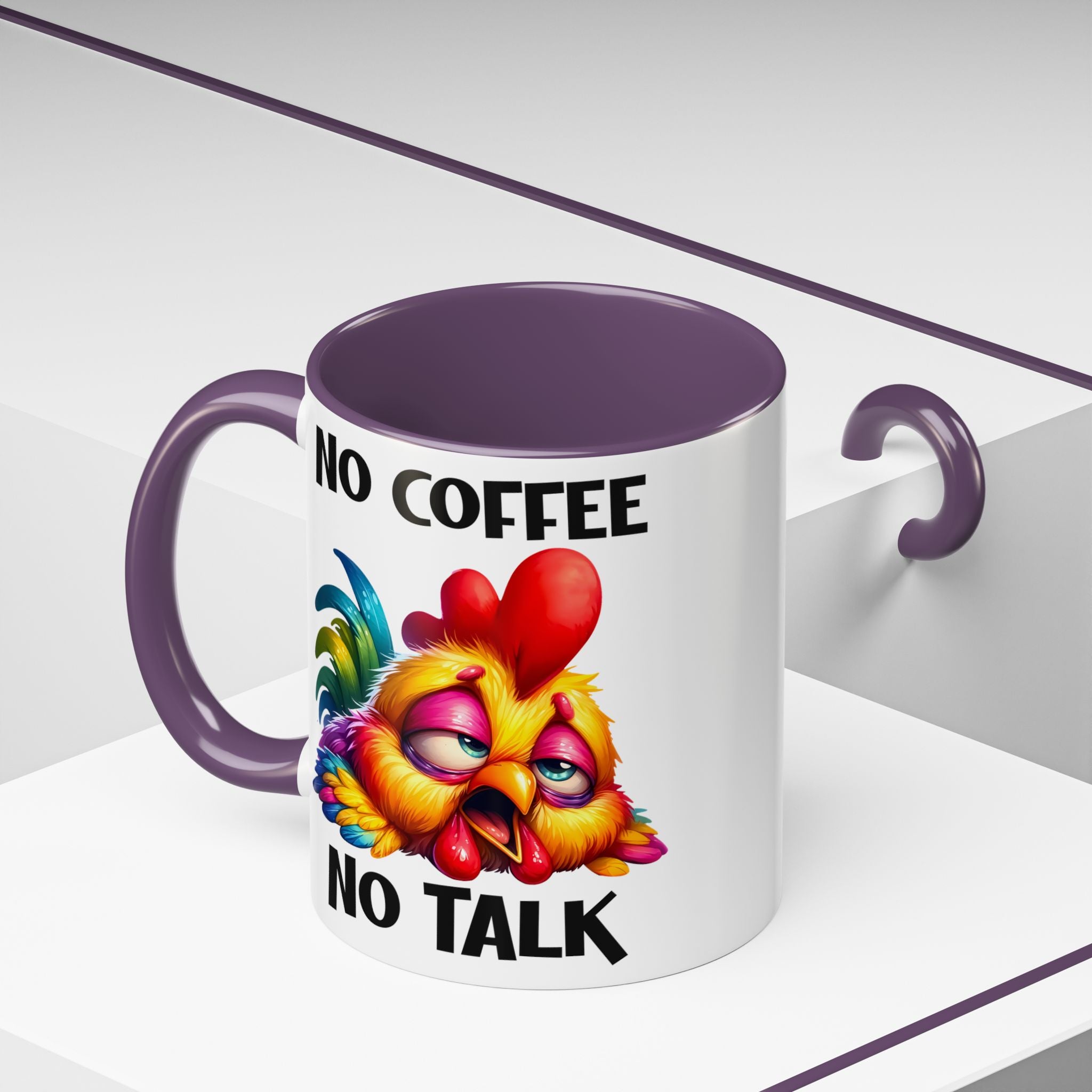 No Coffee, No Talk – Pre-Caffeine Warning Mug