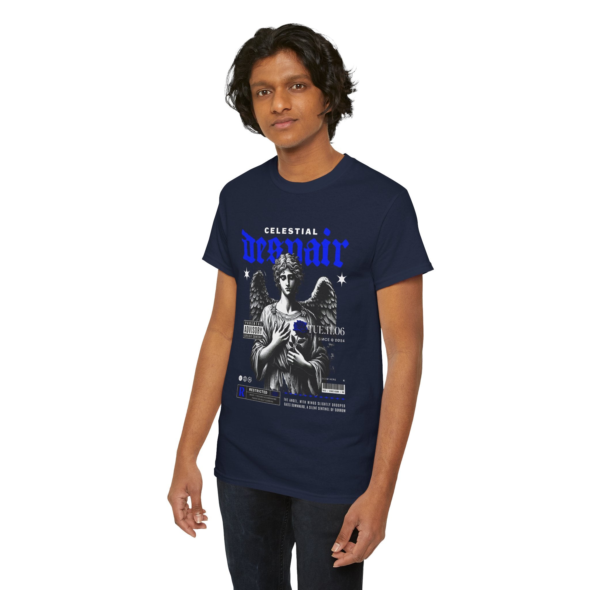 Celestial Despair Graphic T-Shirt Design