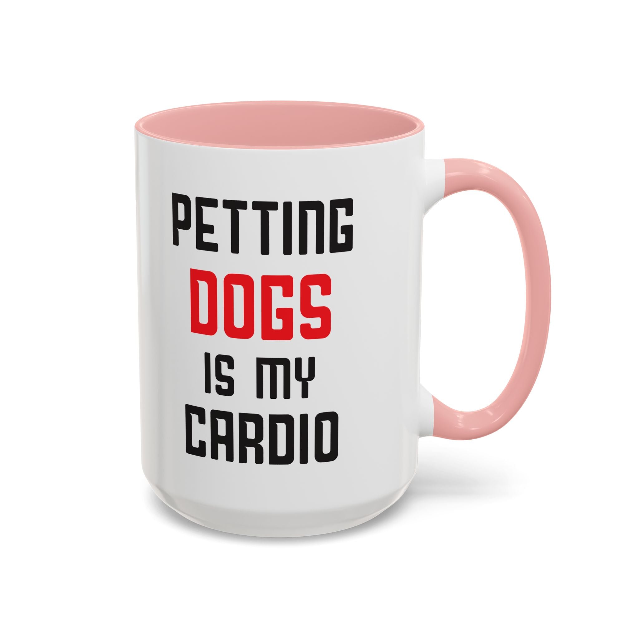 Dog Lover Coffee Mug – 11oz & 15oz Funny Pet Quote, Colorful Interior
