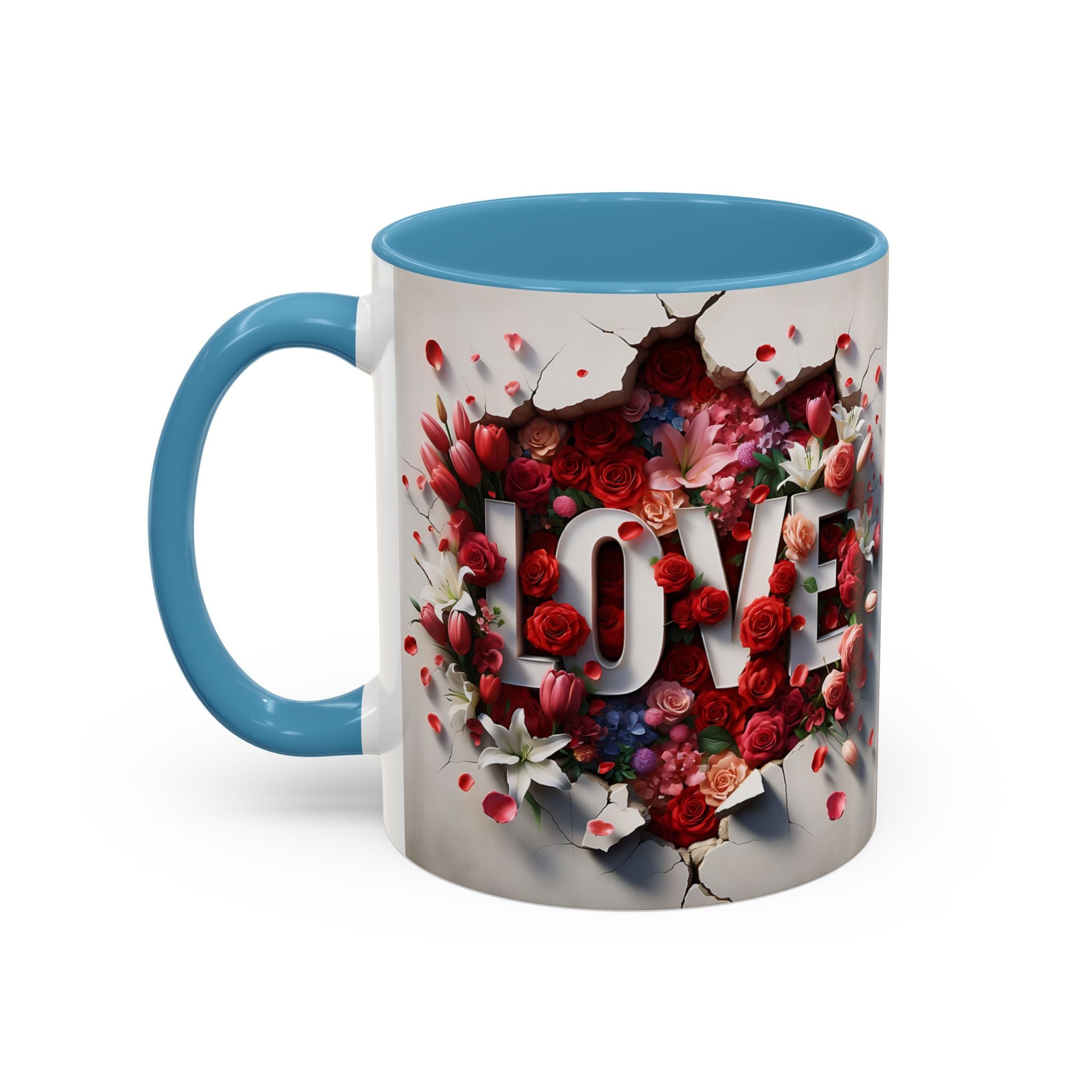 Love Mum Floral Coffee Mug