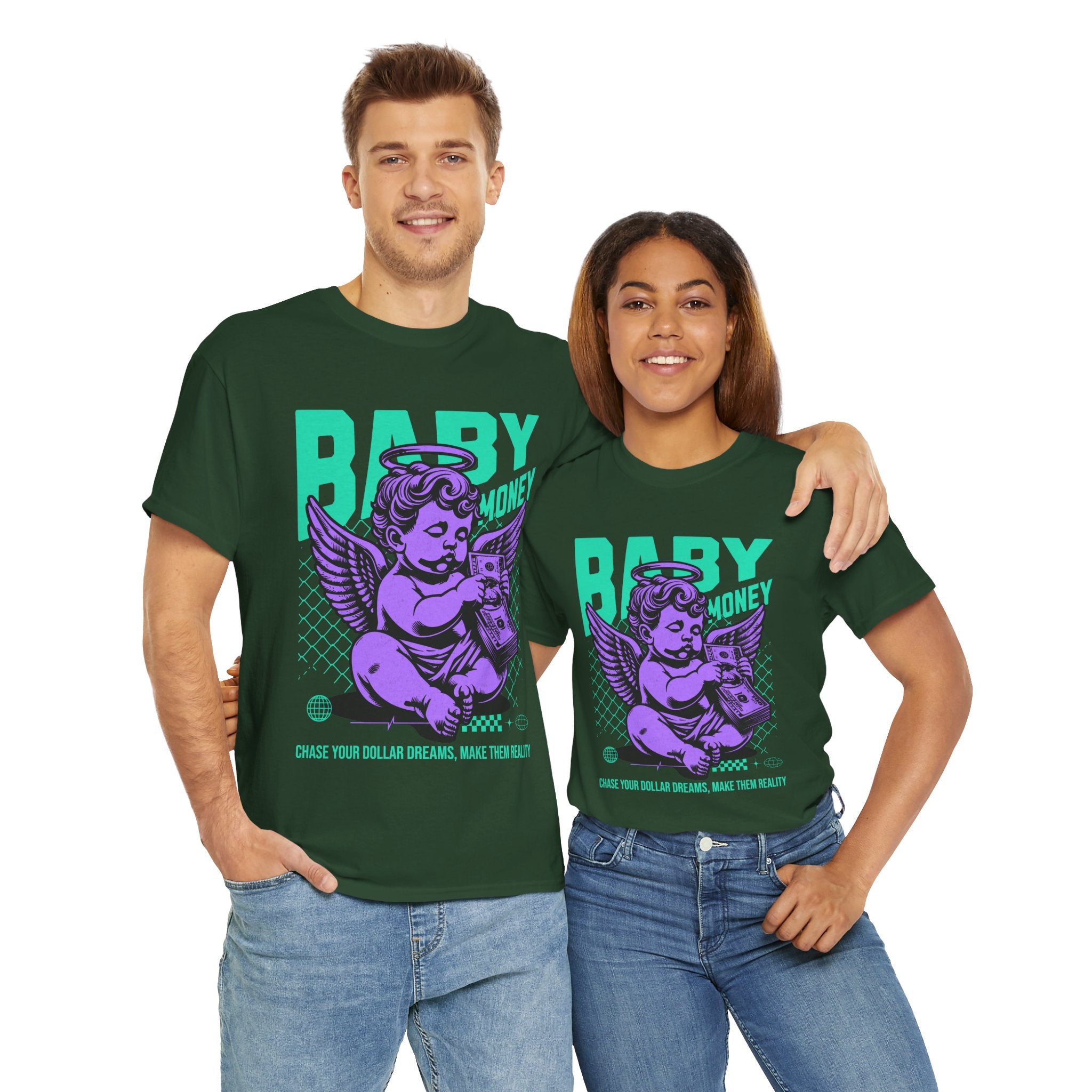 Baby Money: Chase Your Dollar Dreams Streetwear Graphic