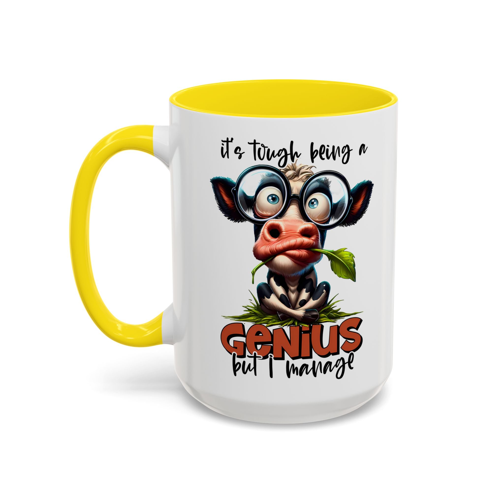 Moo-dest Genius Coffee Mug