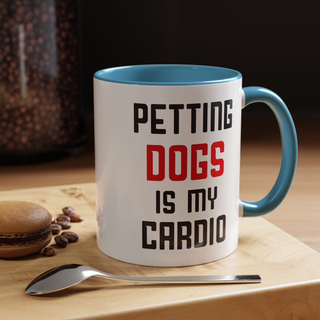 Dog Lover Coffee Mug – 11oz & 15oz Funny Pet Quote, Colorful Interior