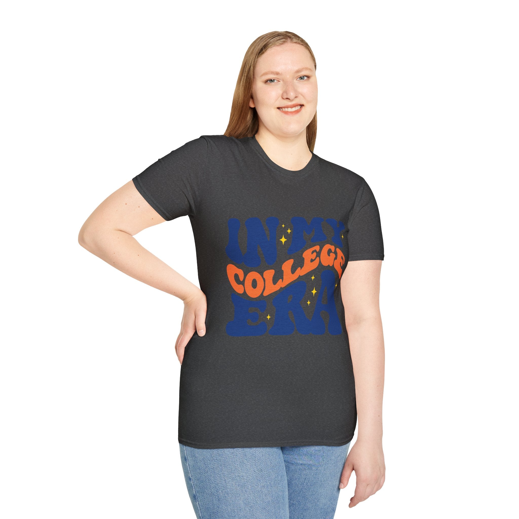 College Student T-Shirt – “In My College Era” Fun Campus Life Tee for Students, Grads, and School Spirit