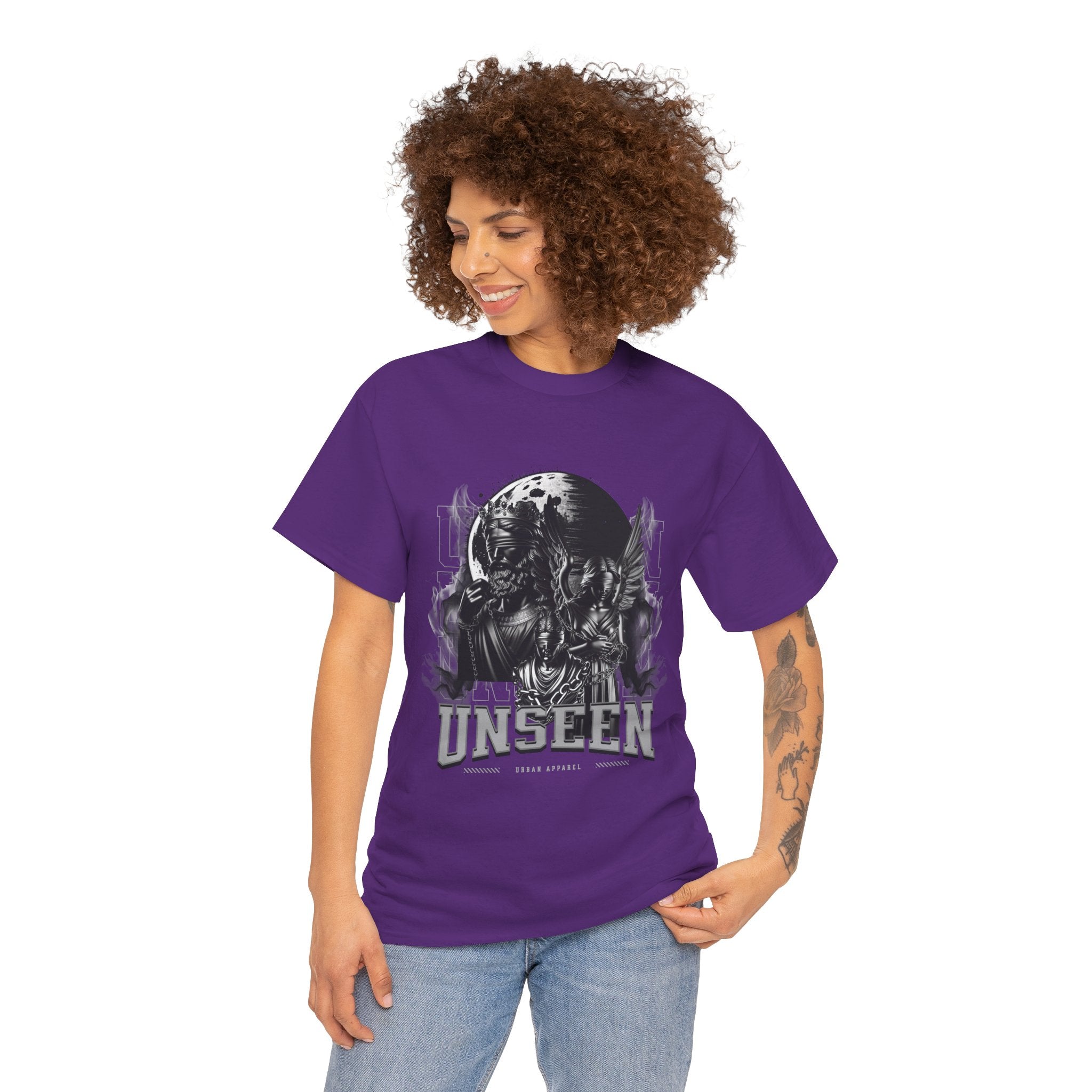 "Unseen" Blindfolded Figures with Chains - Dark Urban Apparel Digital Art