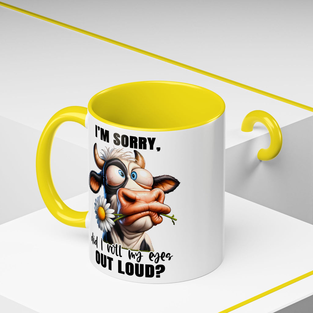 Sassy Cow Eye-Roll Mug