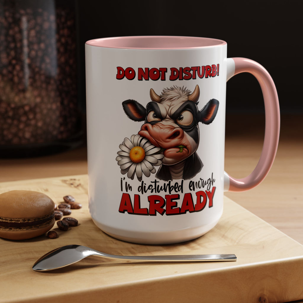 Disturbed & Caffeinated Coffee Mug