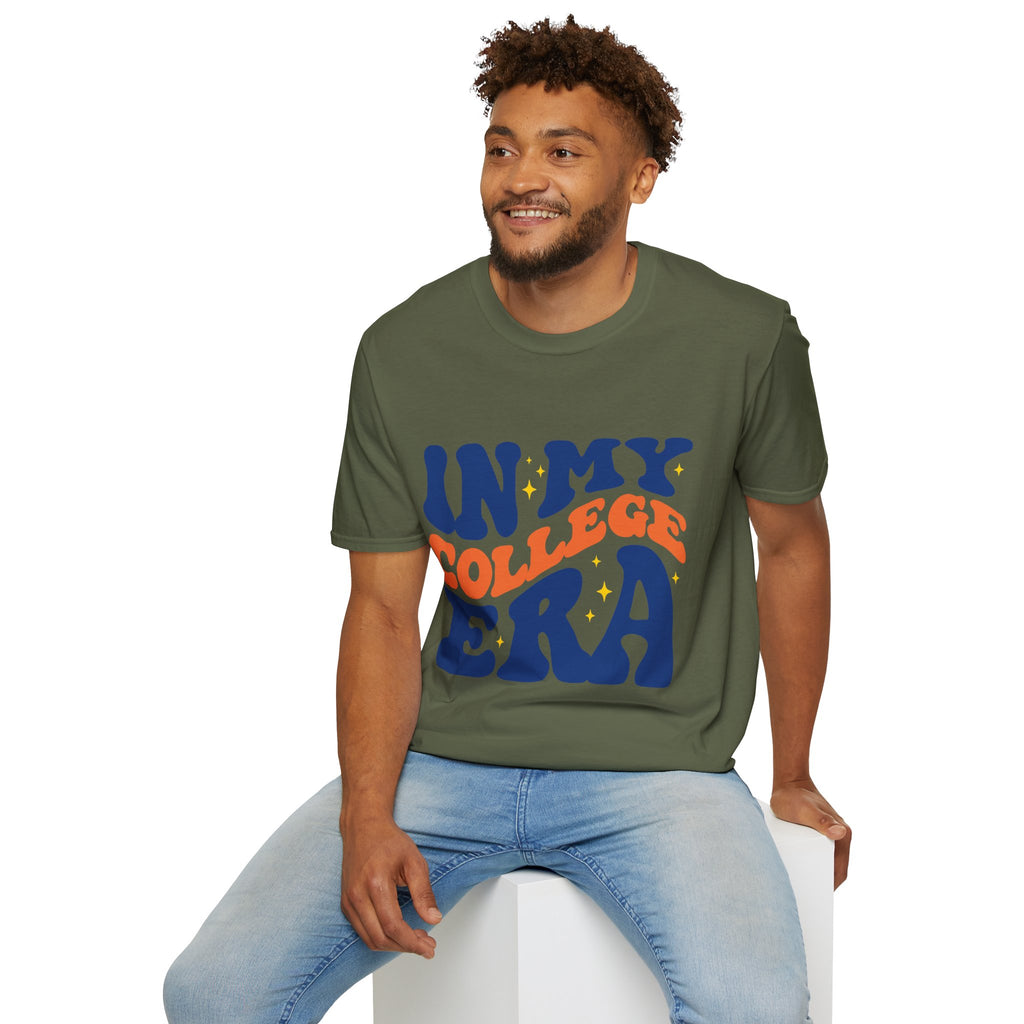College Student T-Shirt – “In My College Era” Fun Campus Life Tee for Students, Grads, and School Spirit