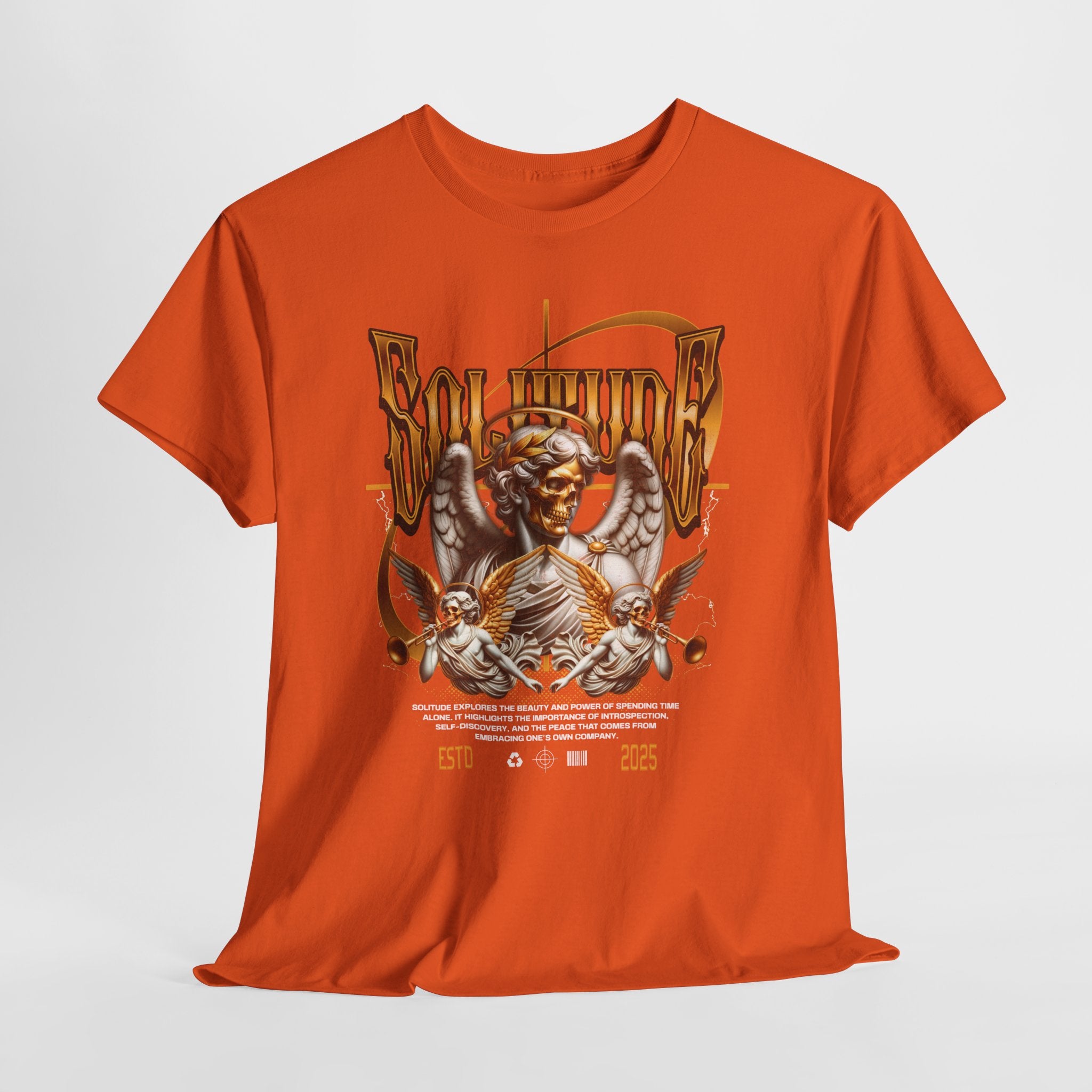 "Wings of Sin" - Gothic T-Shirt Design