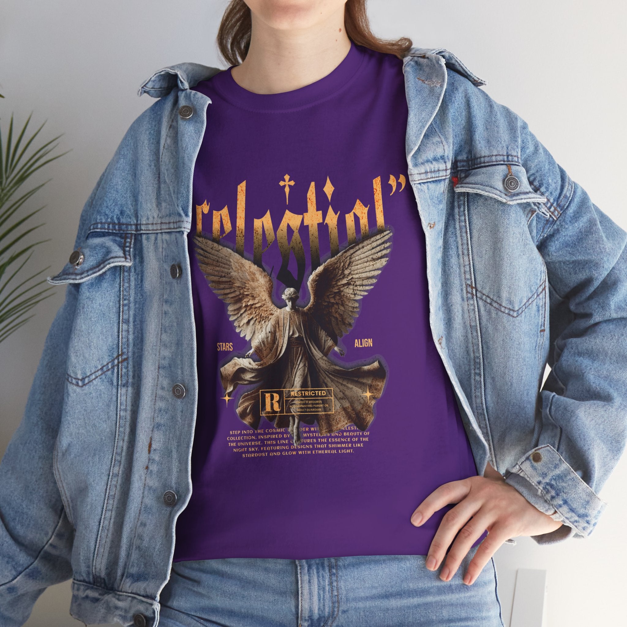 "Celestial Angel" - Divine Art & Streetwear Design