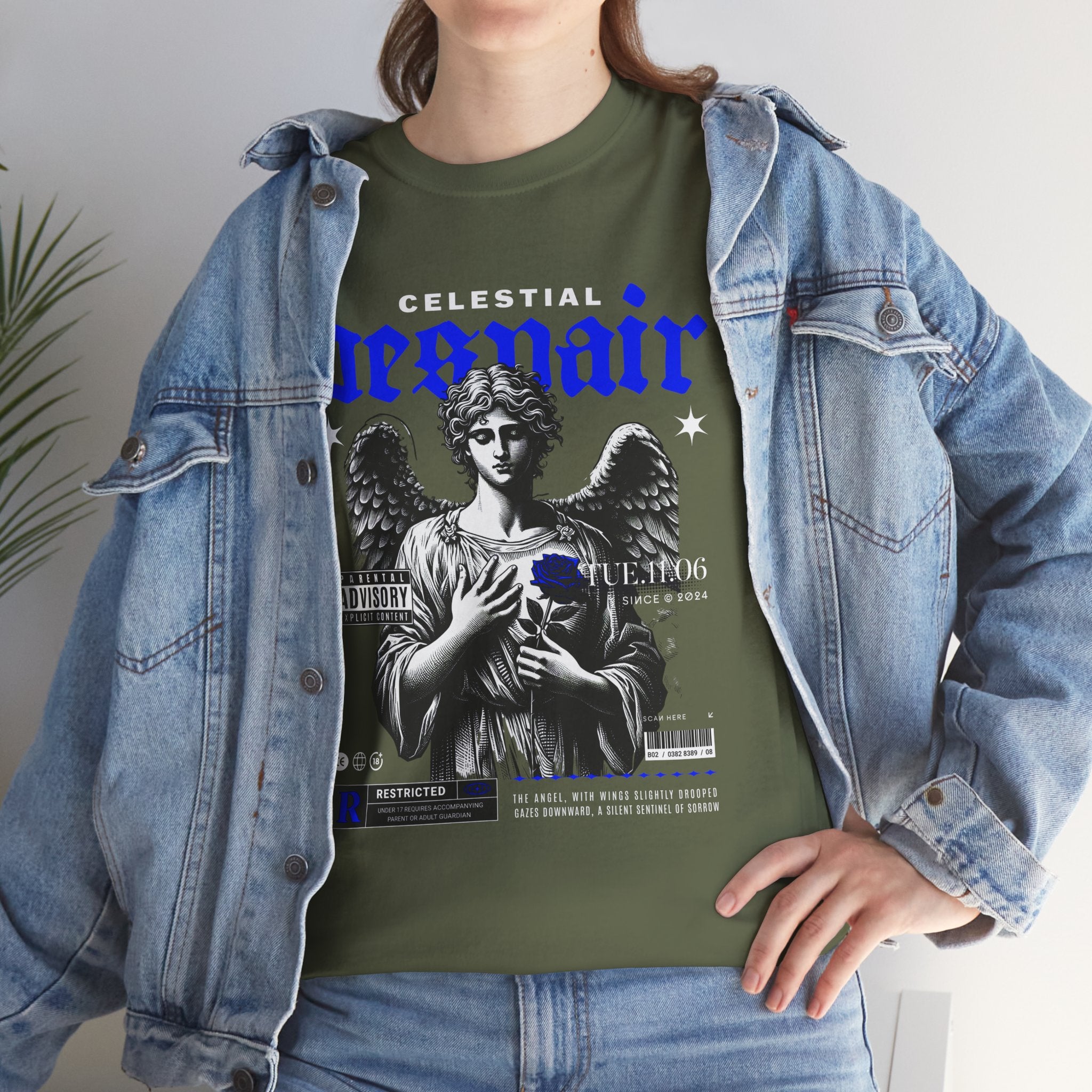 Celestial Despair Graphic T-Shirt Design