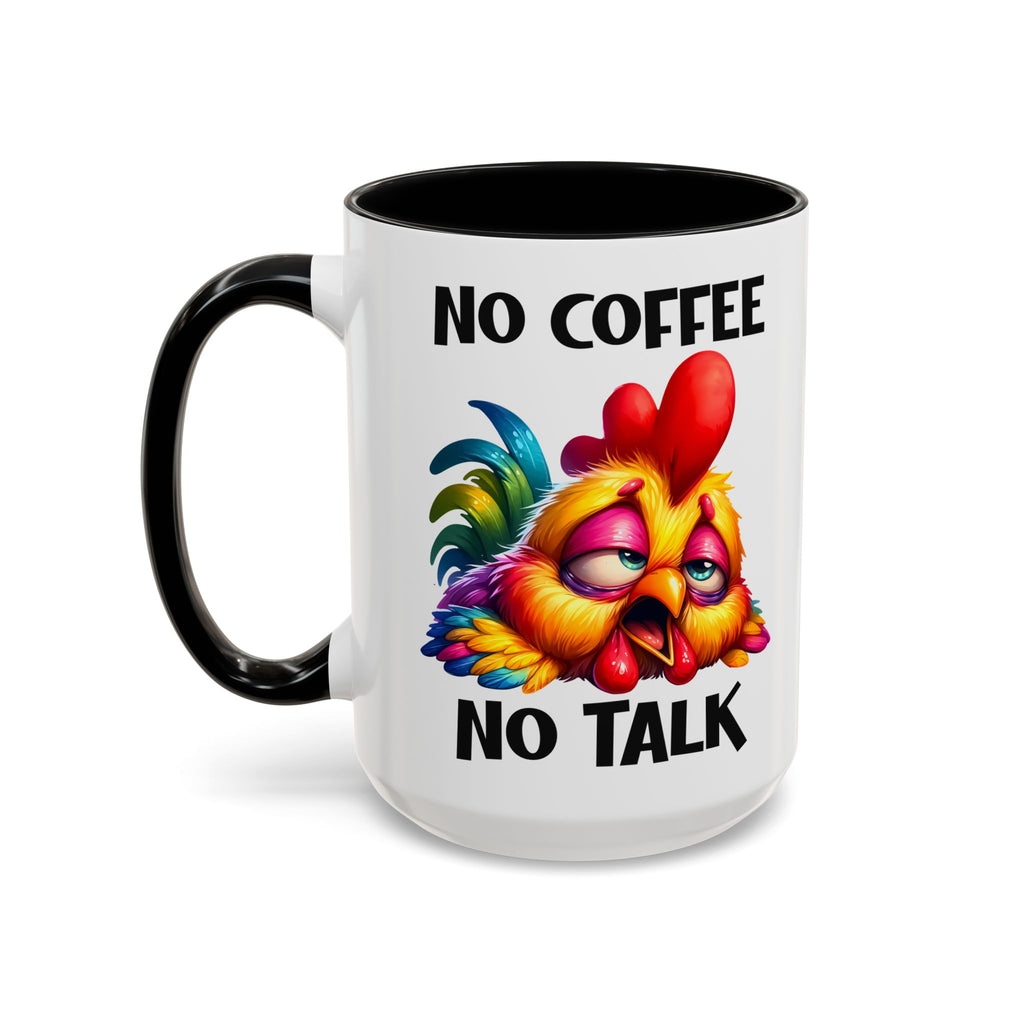 No Coffee, No Talk – Pre-Caffeine Warning Mug