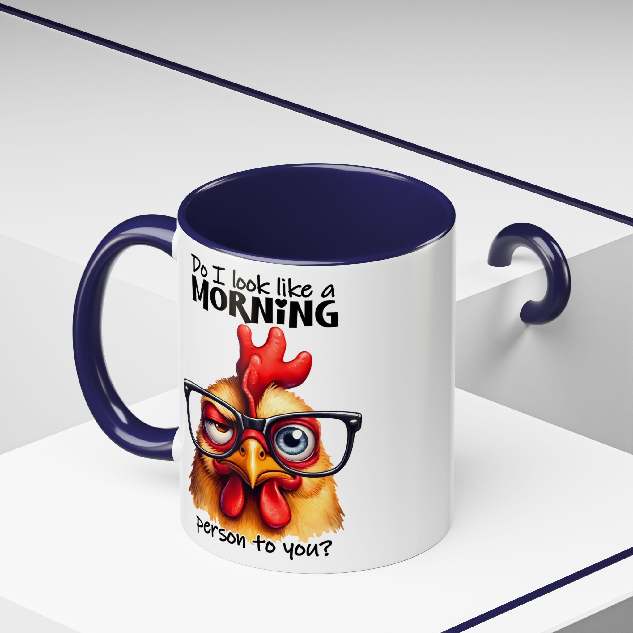Do I Look Like a Morning Person? – Serious Chicken Mug