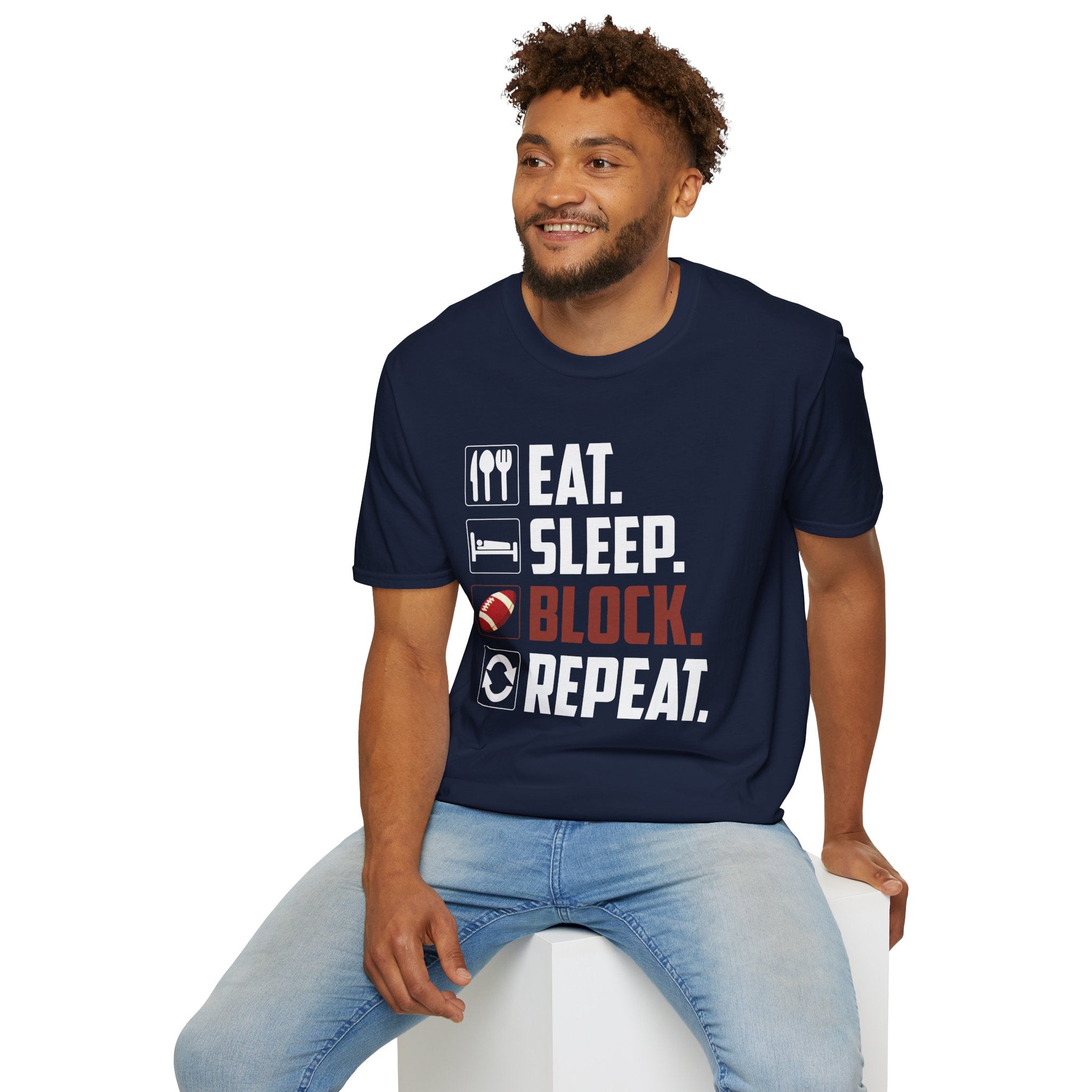 Eat Sleep Block Repeat