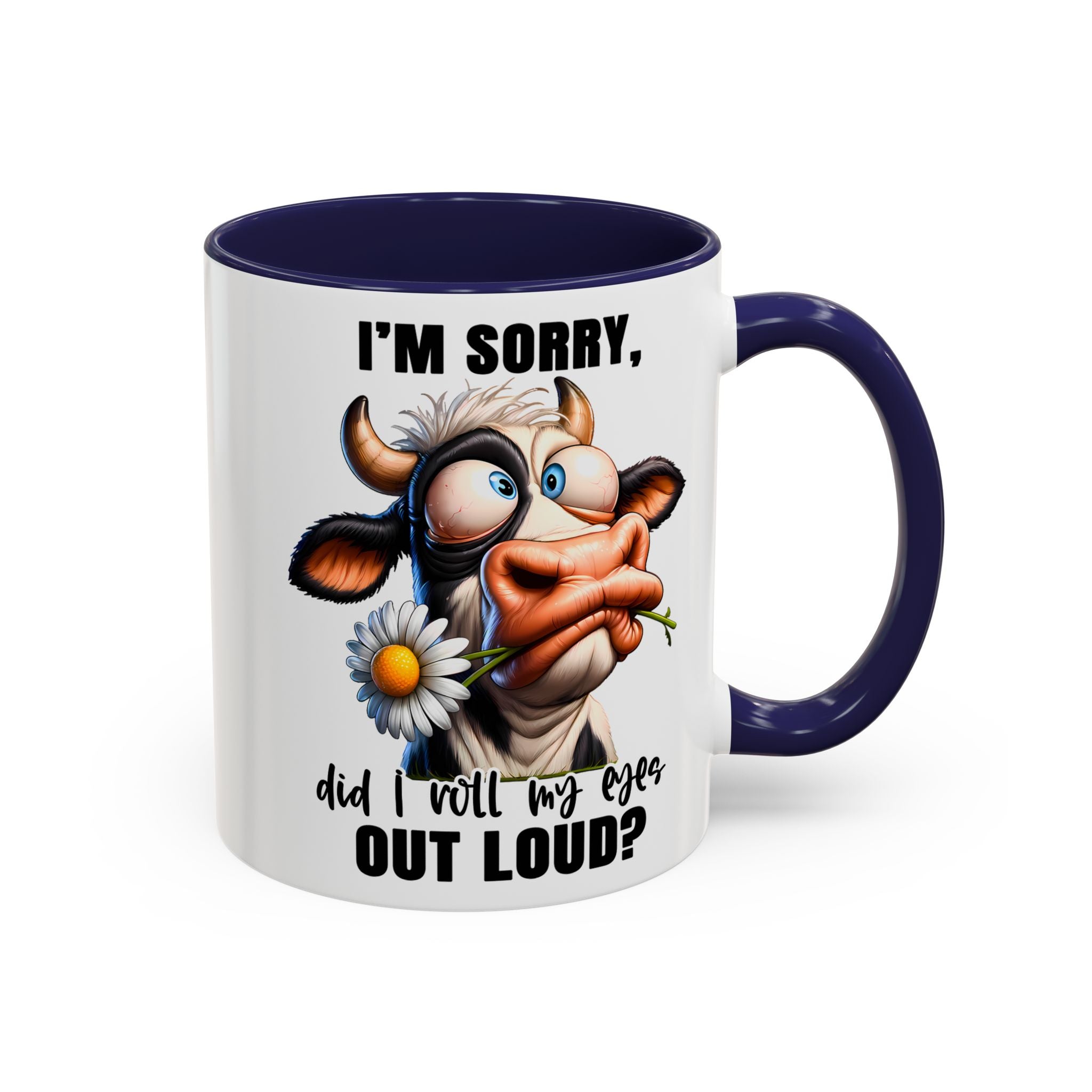 Sassy Cow Eye-Roll Mug