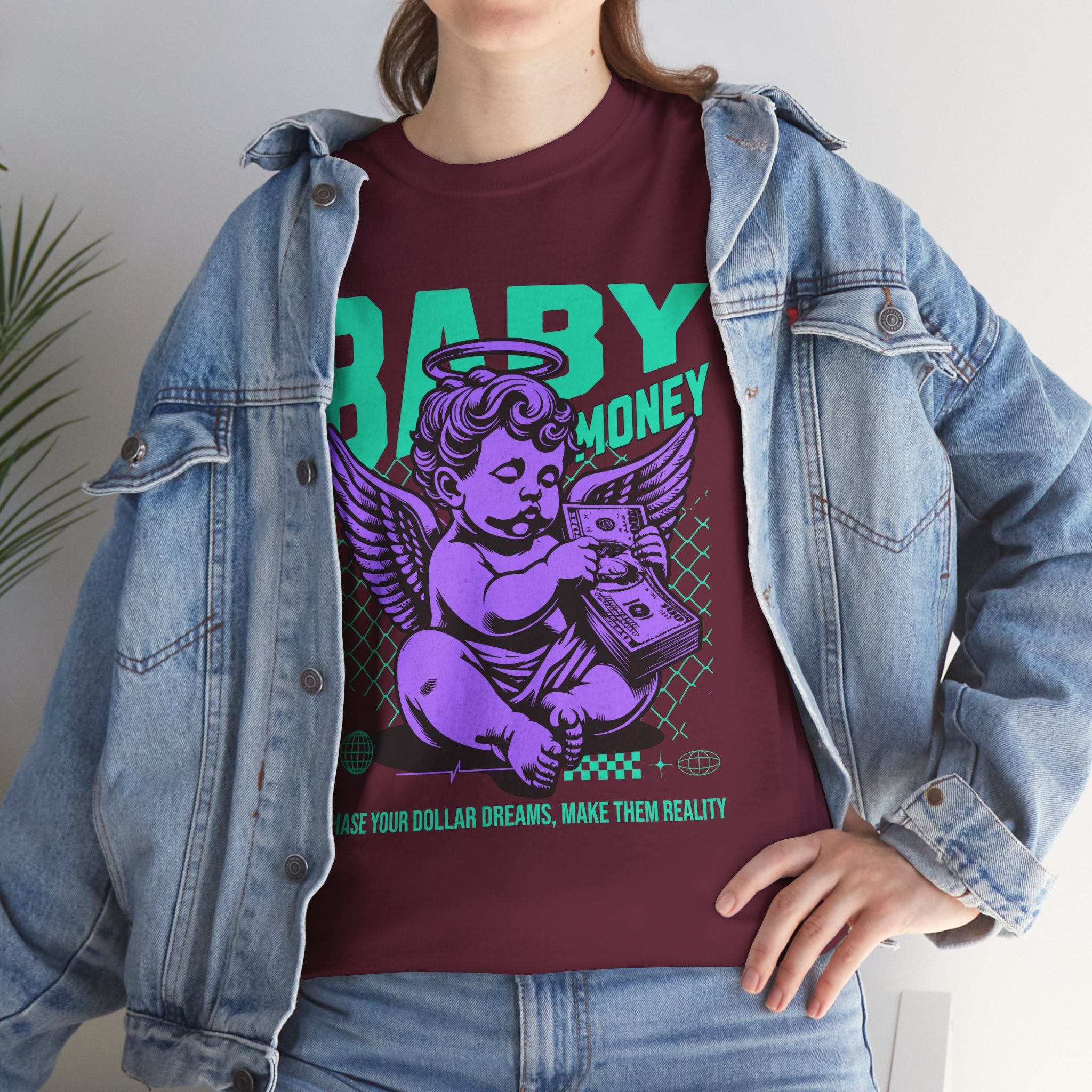 Baby Money: Chase Your Dollar Dreams Streetwear Graphic