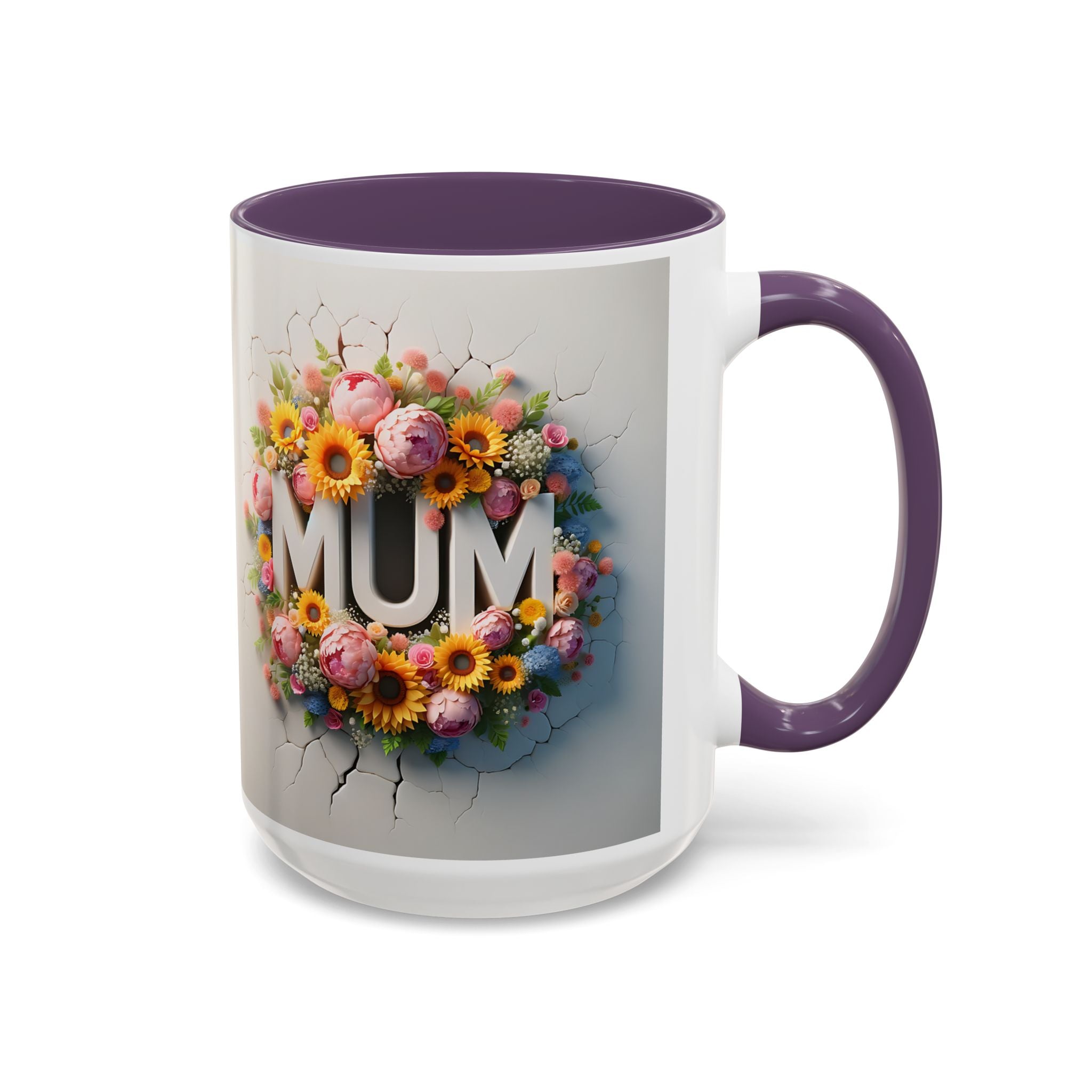 Love Mum Floral Coffee Mug