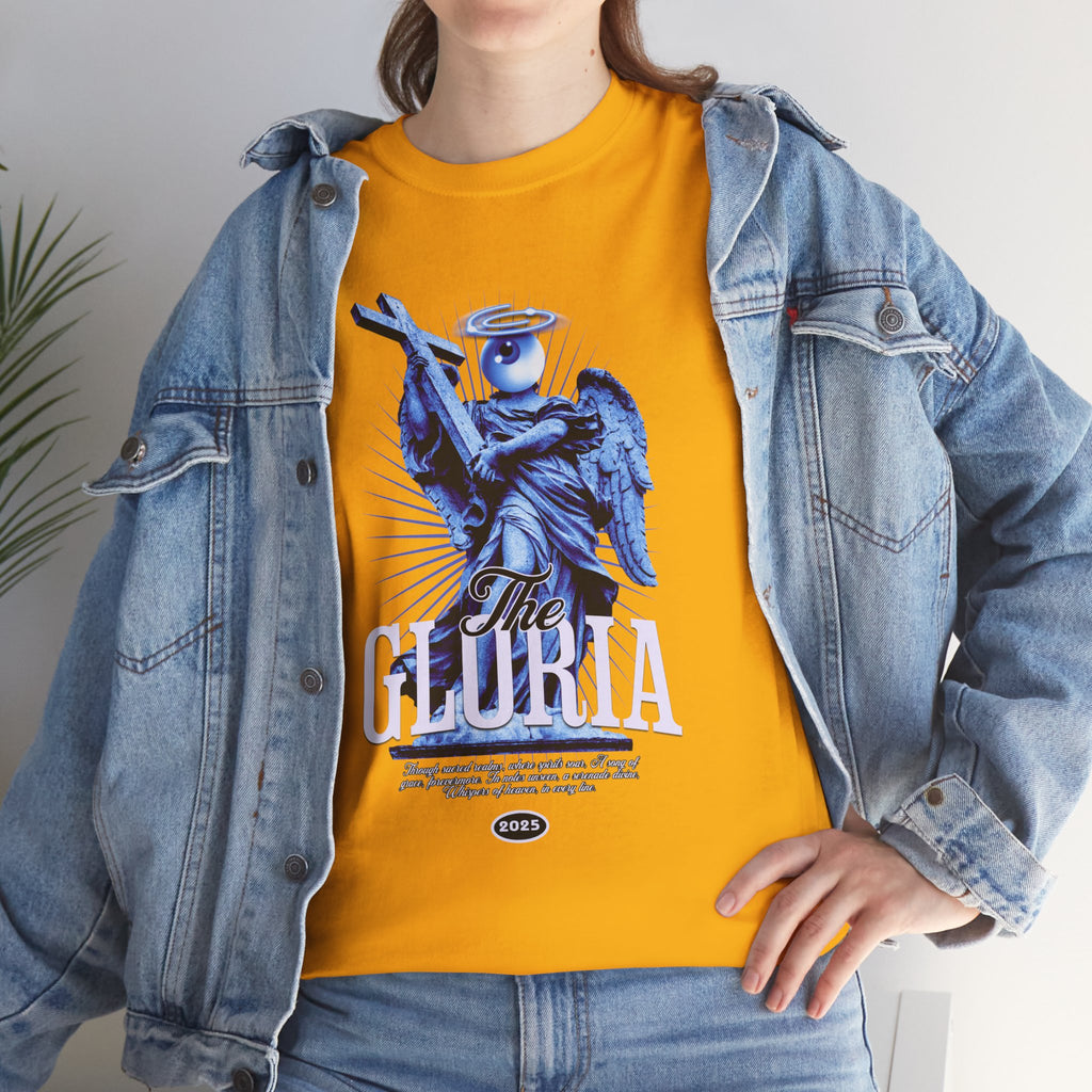 The Gloria - Surreal Angelic Sculpture with Eye and Halo