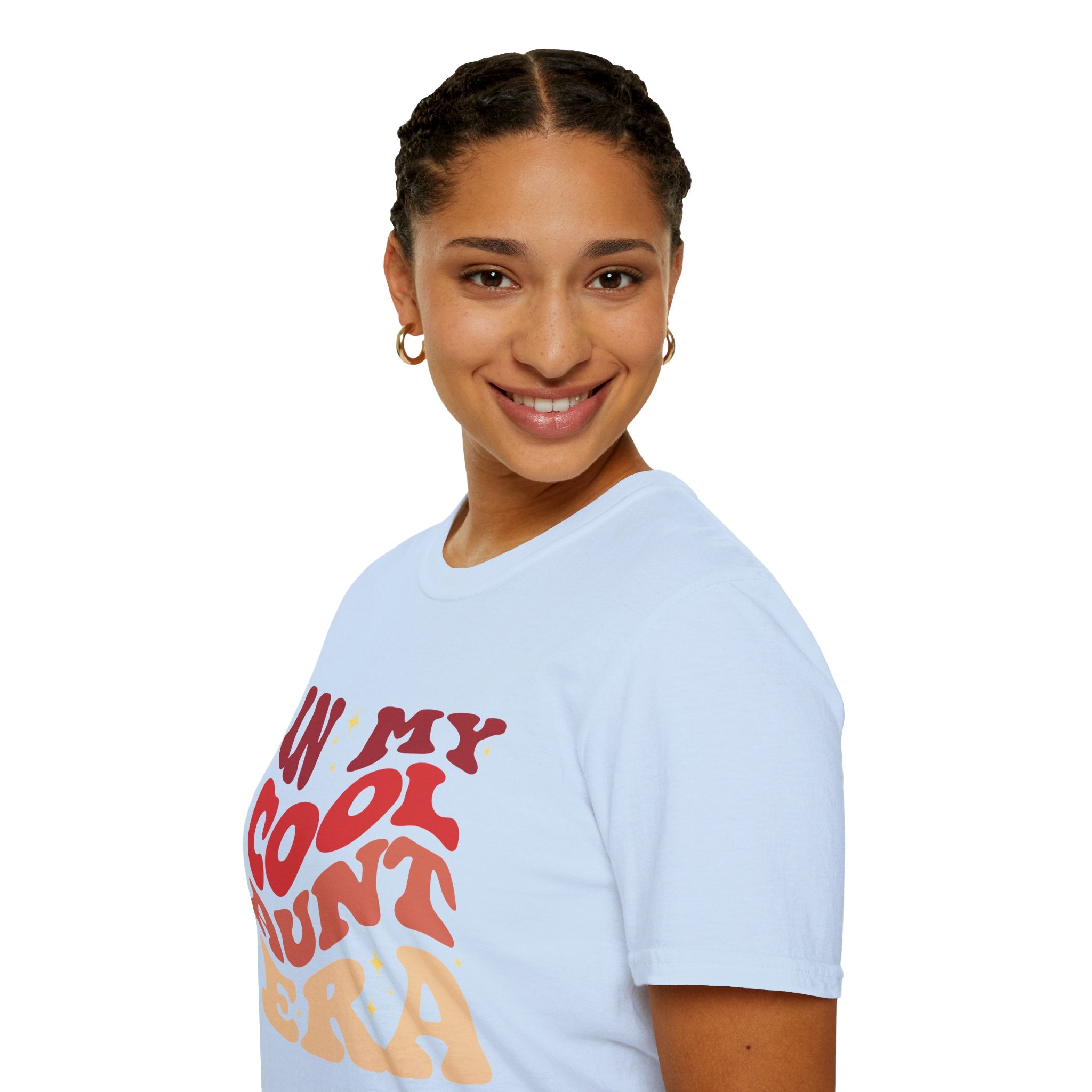 Cool Aunt T-Shirt – “In My Cool Aunt Era” Fun Auntie Gift Tee for Birthdays, Family Gatherings, and Everyday Wear