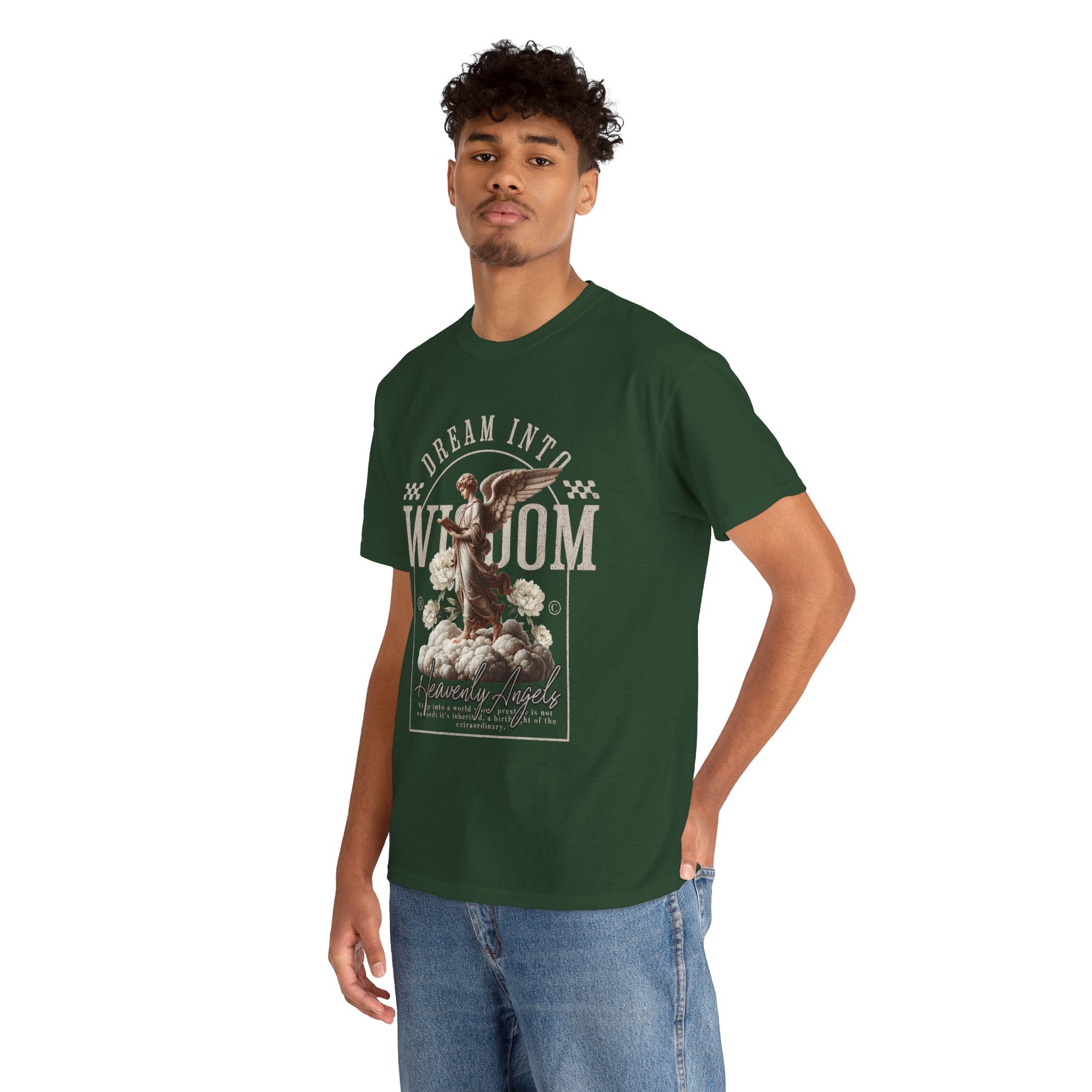"Dream into Wisdom" - Heavenly Angels T-Shirt Design