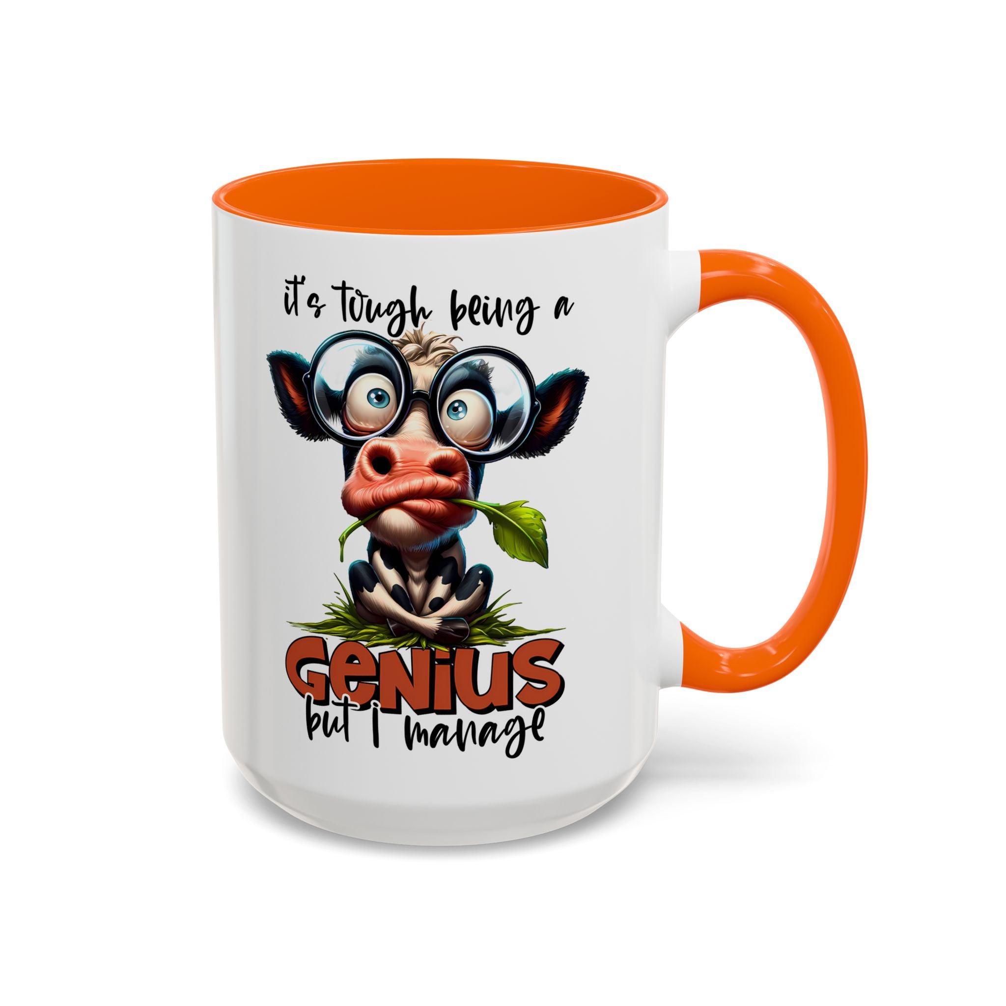 Moo-dest Genius Coffee Mug