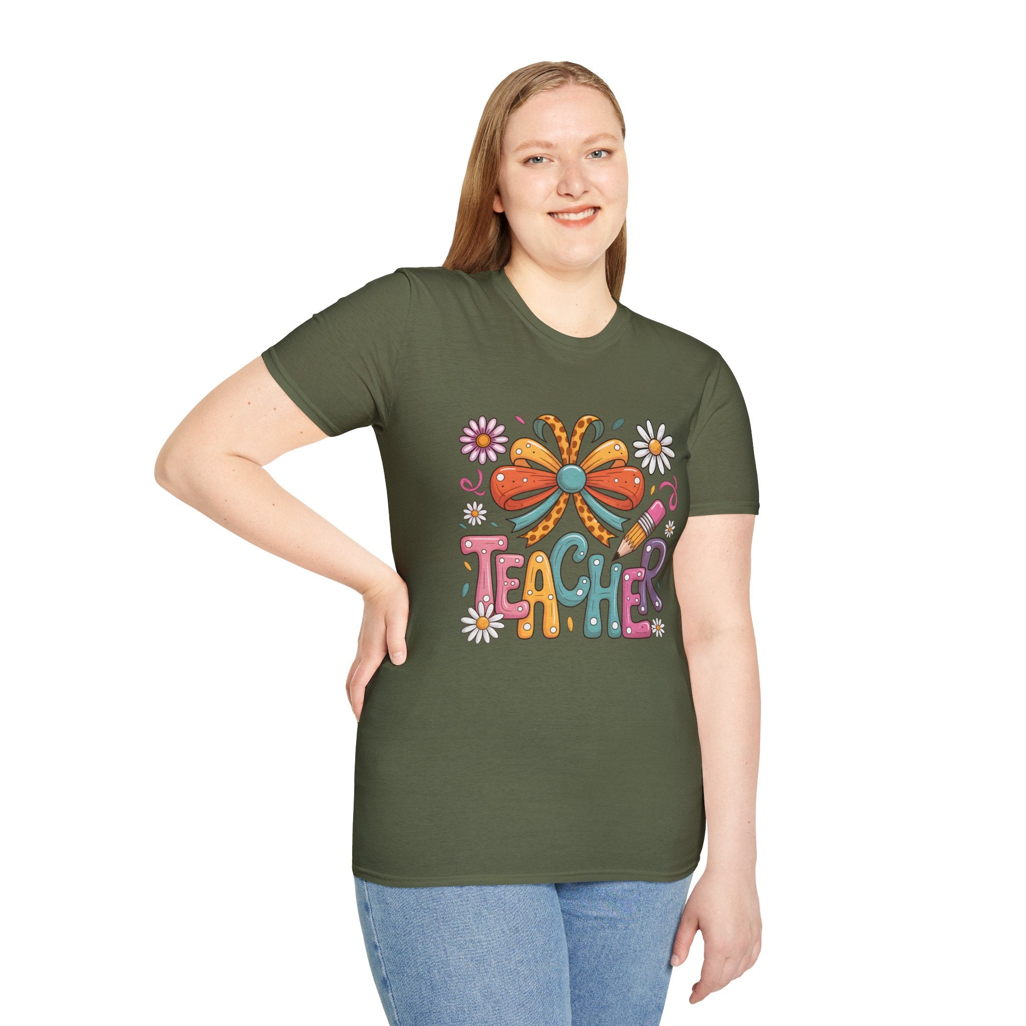 Teacher – Multicolor Floral Pride