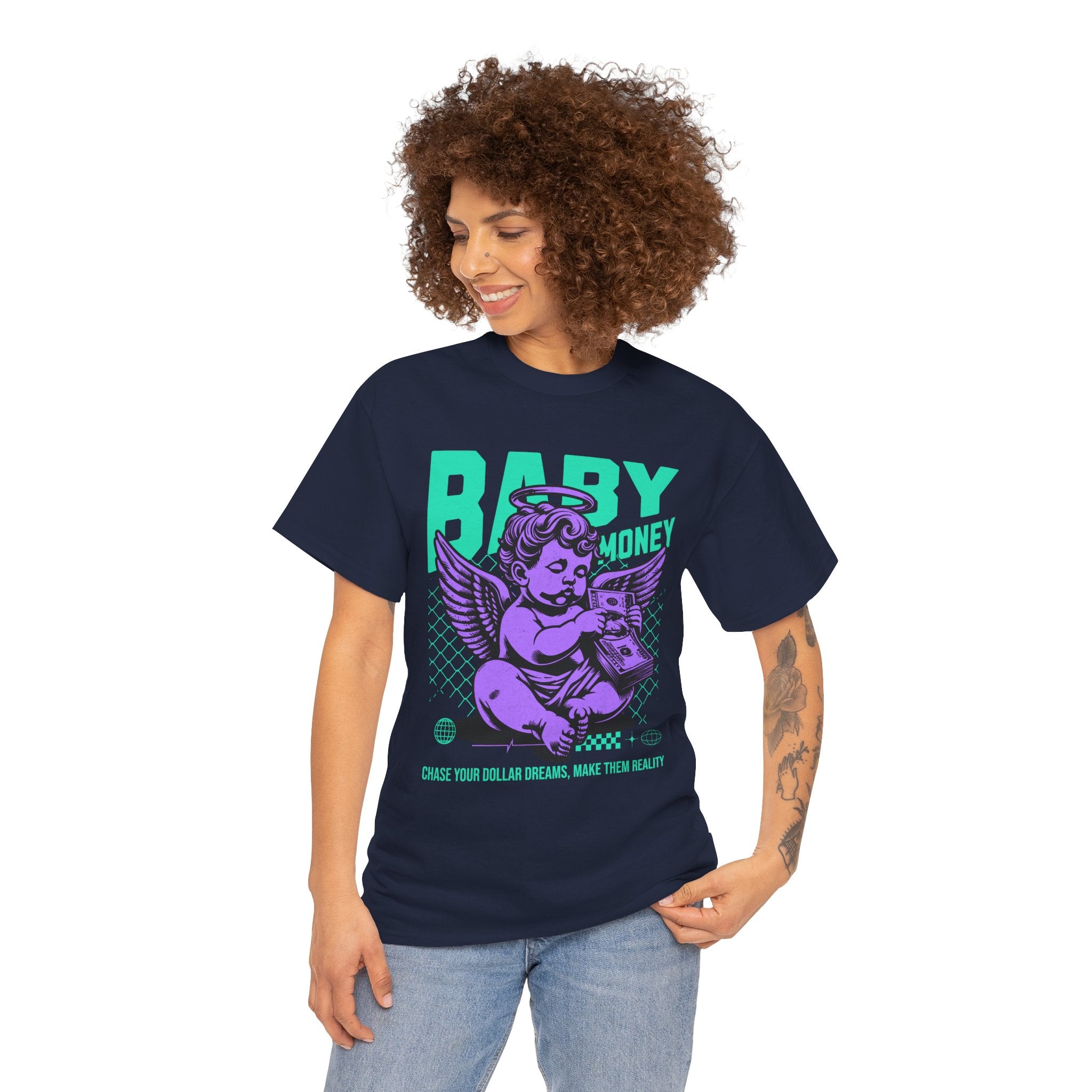 Baby Money: Chase Your Dollar Dreams Streetwear Graphic