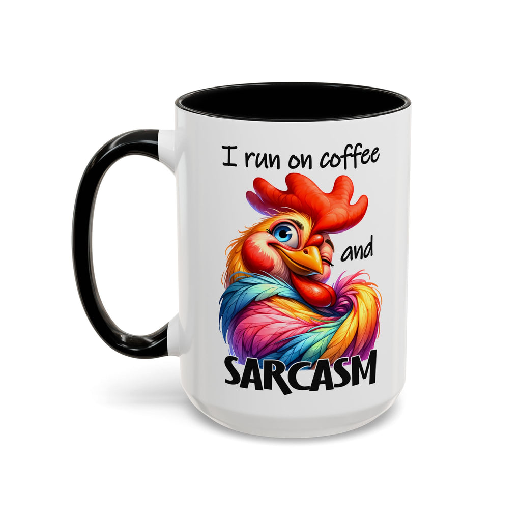 I Run on Coffee and Sarcasm – Wit-Fueled Mug