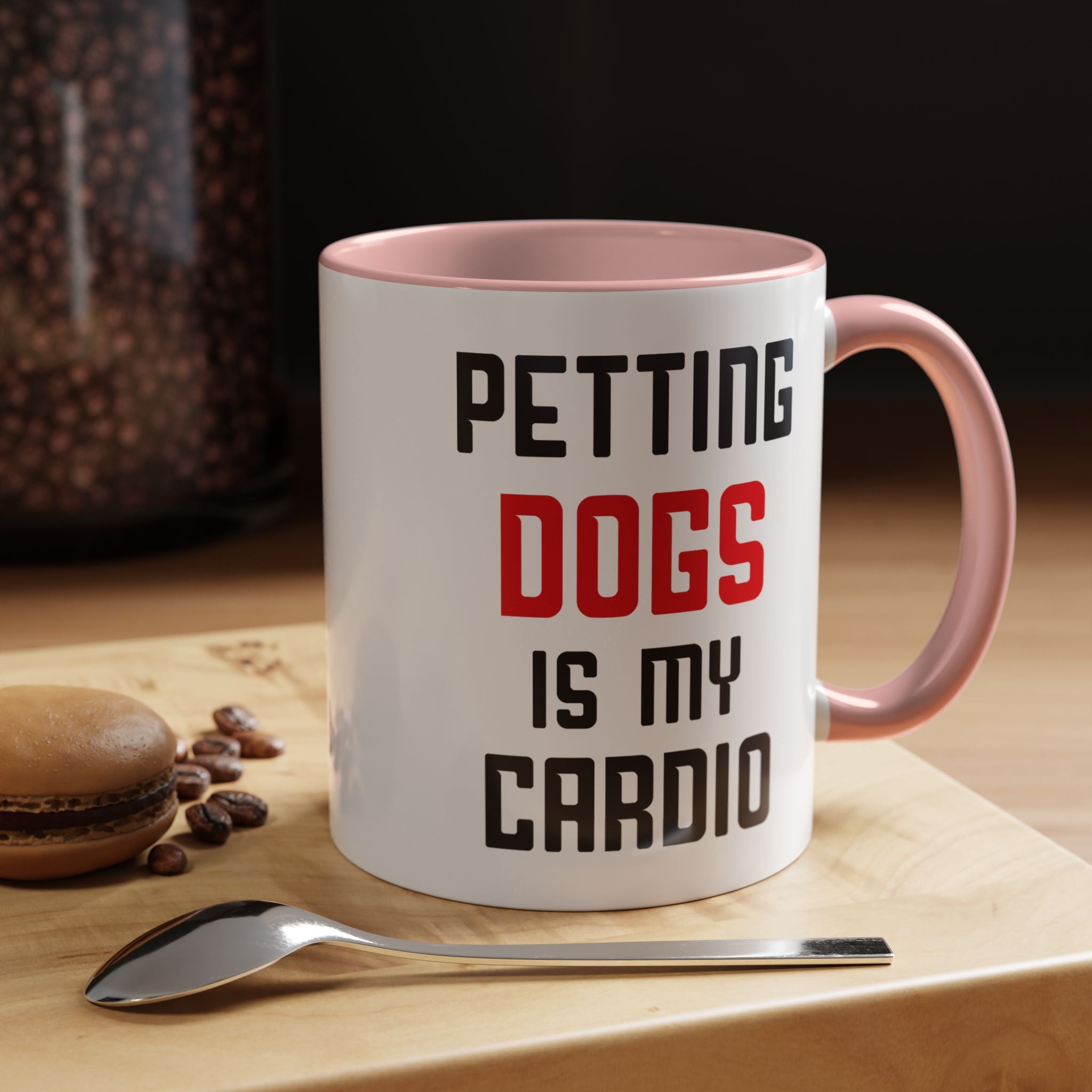 Dog Lover Coffee Mug – 11oz & 15oz Funny Pet Quote, Colorful Interior