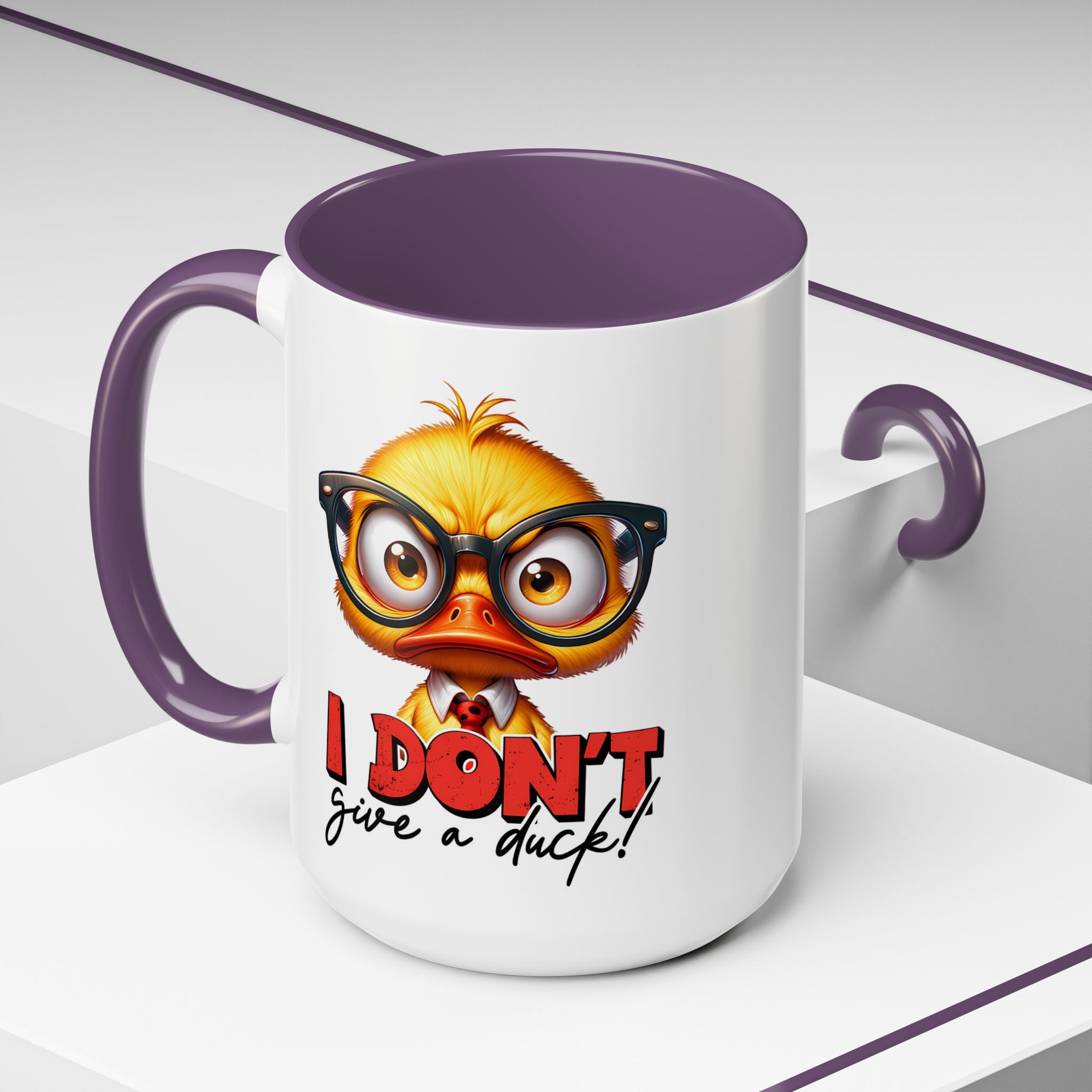 I Don’t Give a Duck – No-Nonsense Duckling Mug