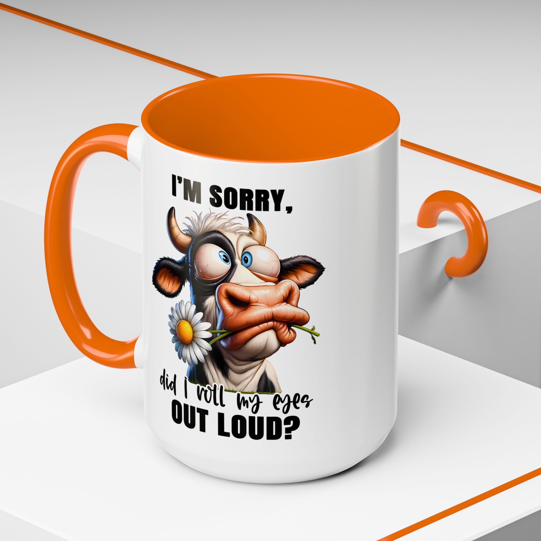Sassy Cow Eye-Roll Mug