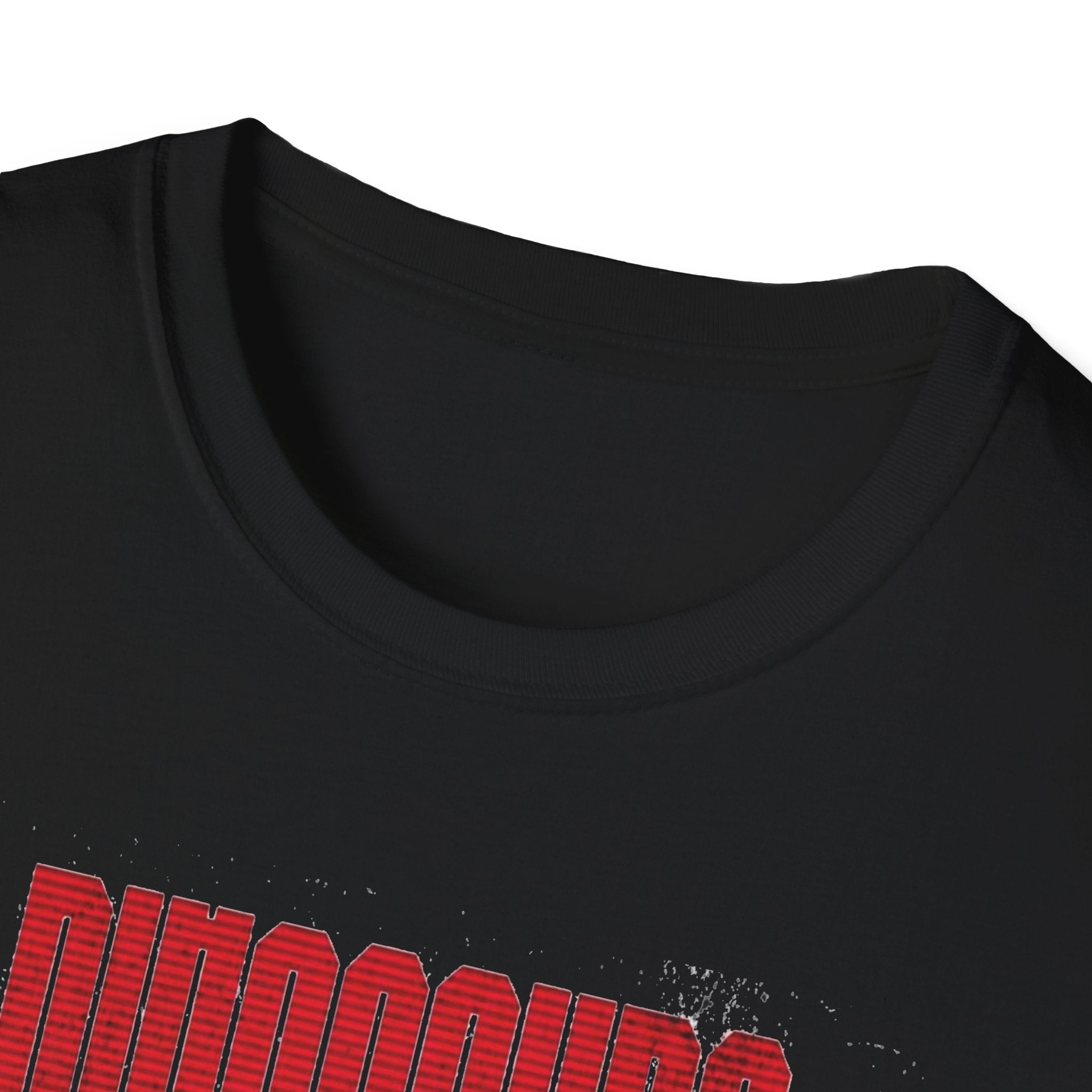 T-Rex Loading – Red Mechanical Dino Tee
