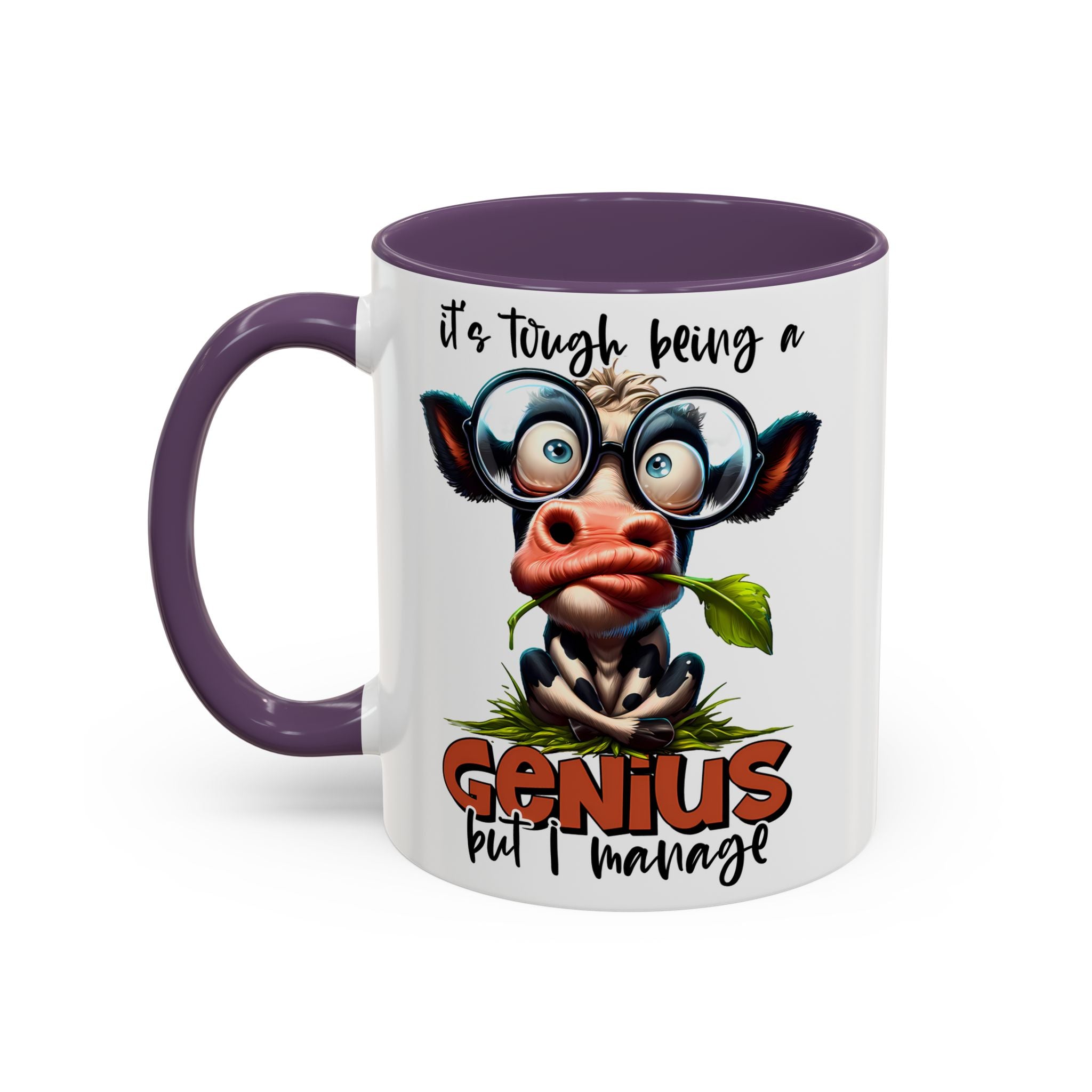 Moo-dest Genius Coffee Mug