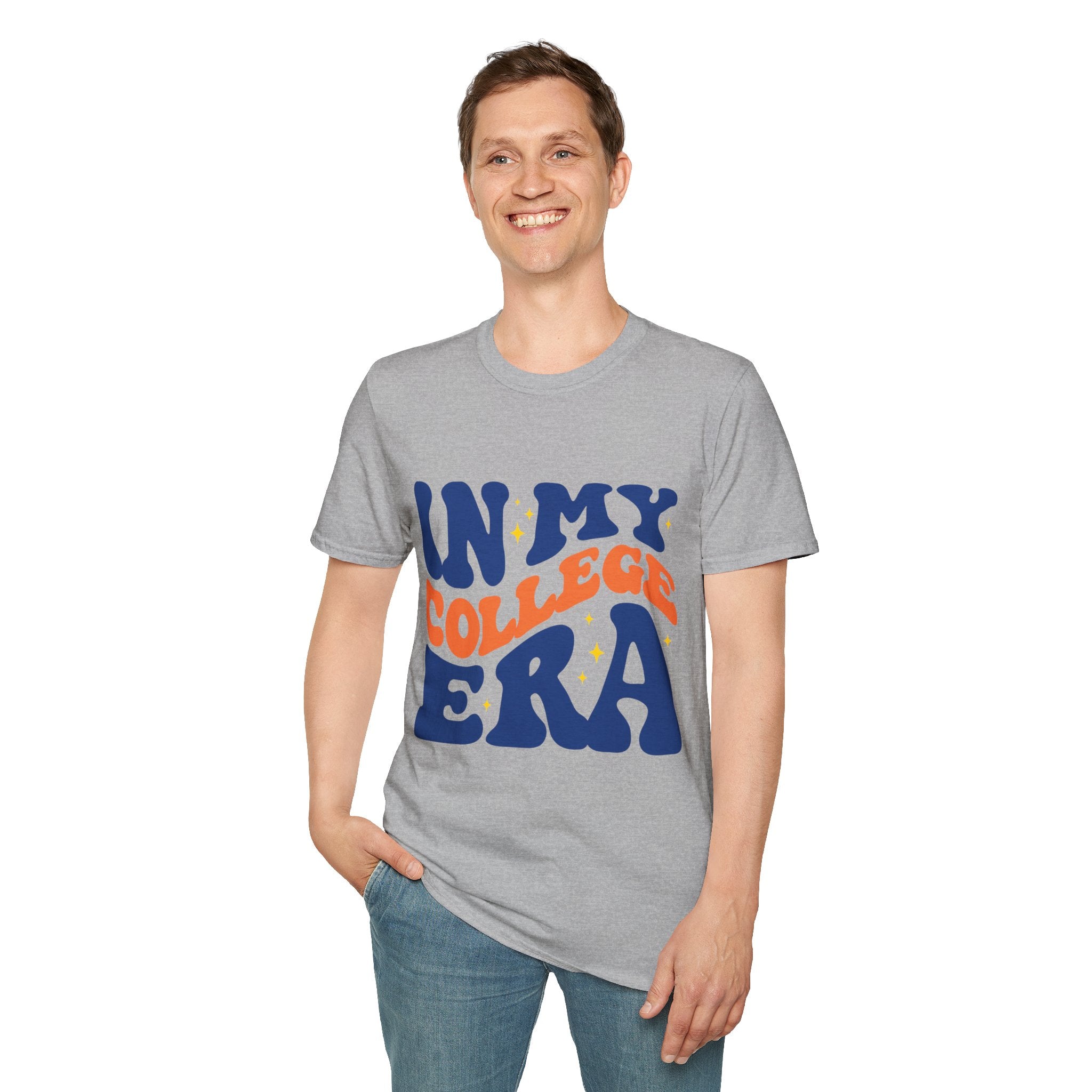 College Student T-Shirt – “In My College Era” Fun Campus Life Tee for Students, Grads, and School Spirit