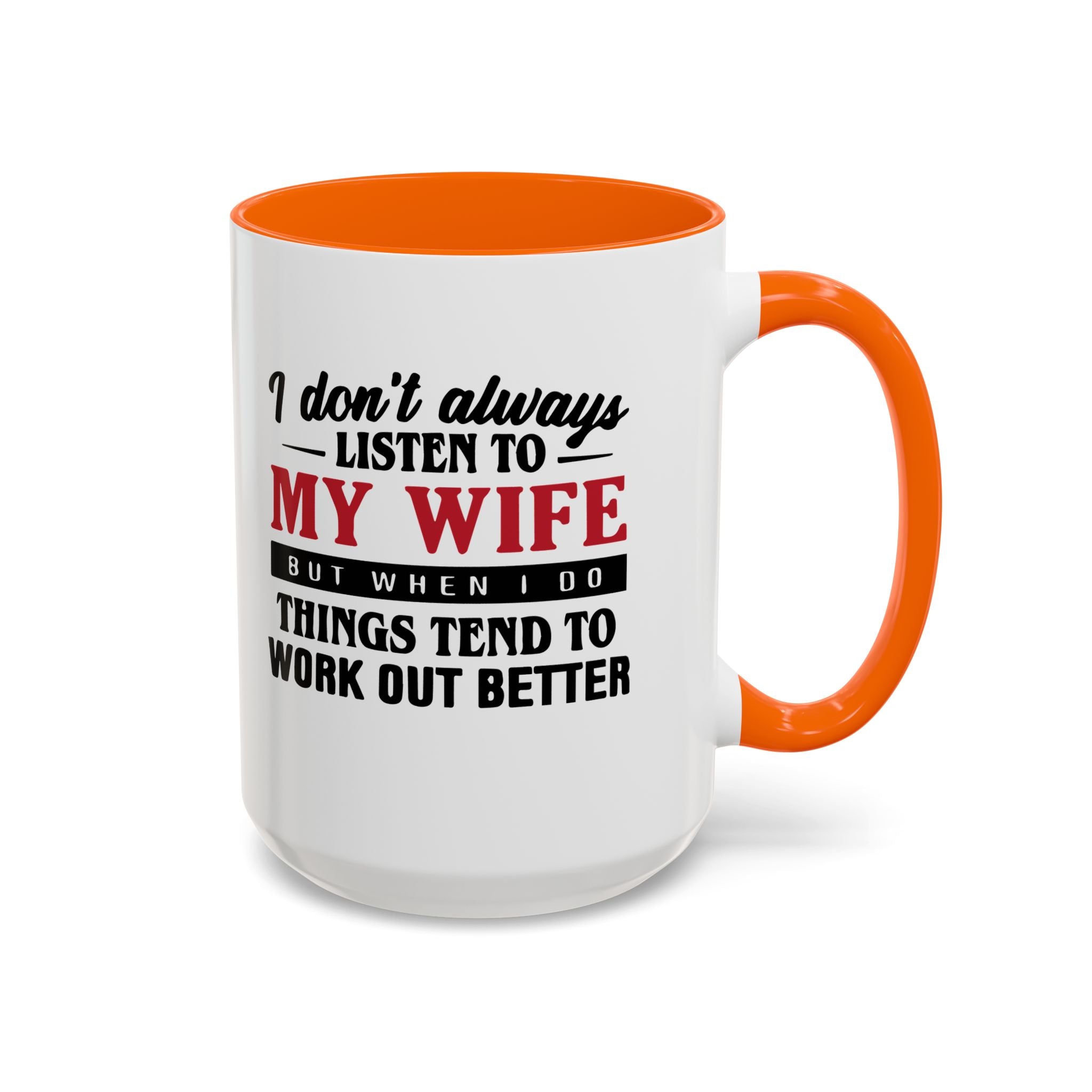 Funny Husband Coffee Mug – 11oz & 15oz Humor Quote, Colorful Interior