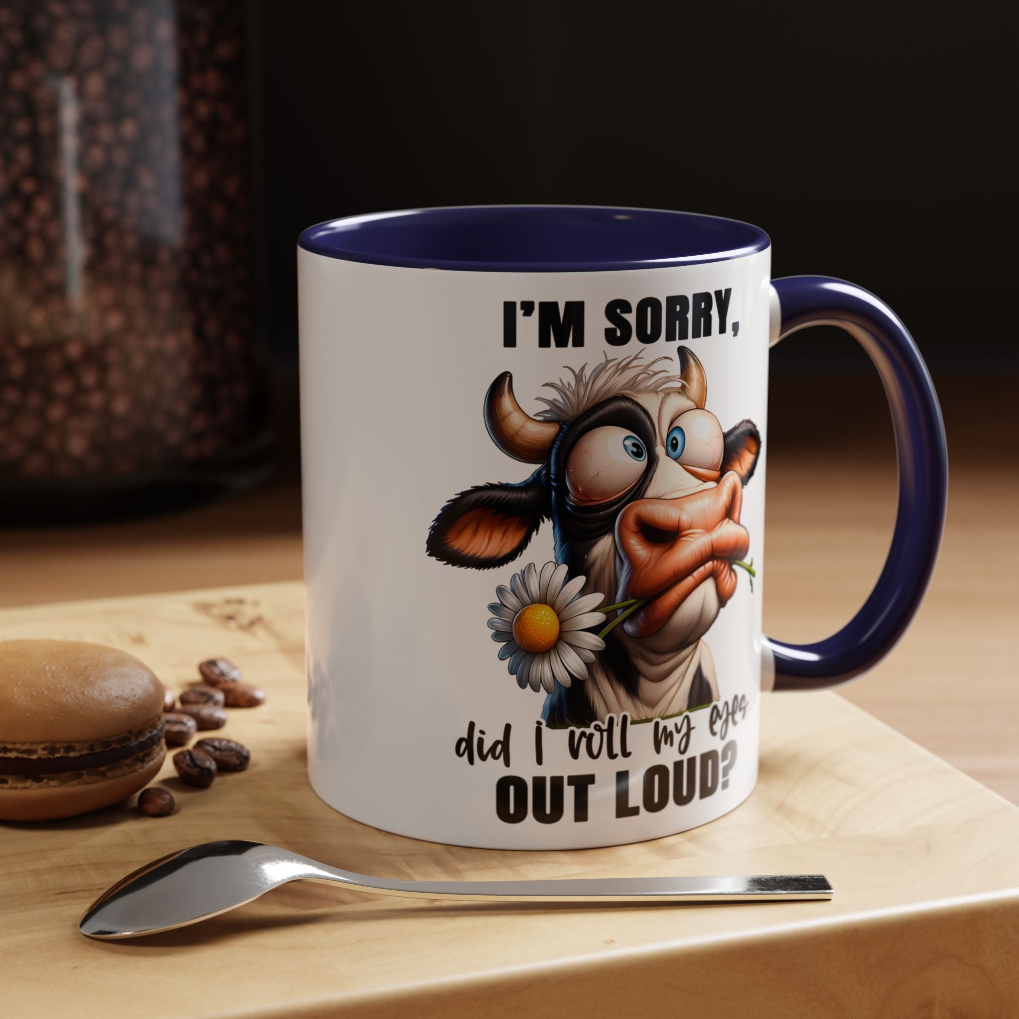 Sassy Cow Eye-Roll Mug
