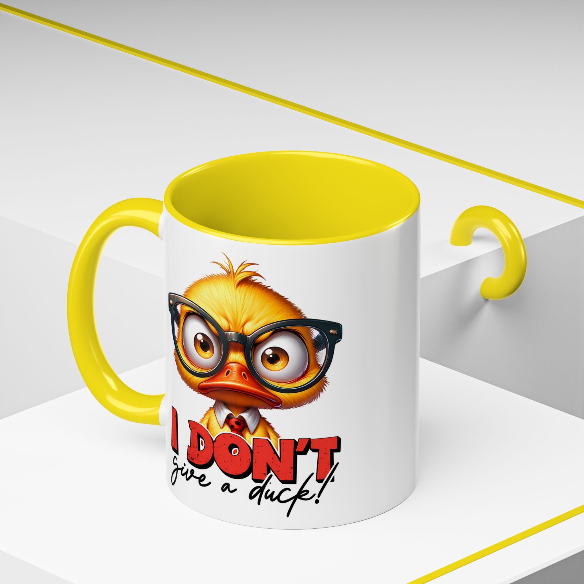 I Don’t Give a Duck – No-Nonsense Duckling Mug