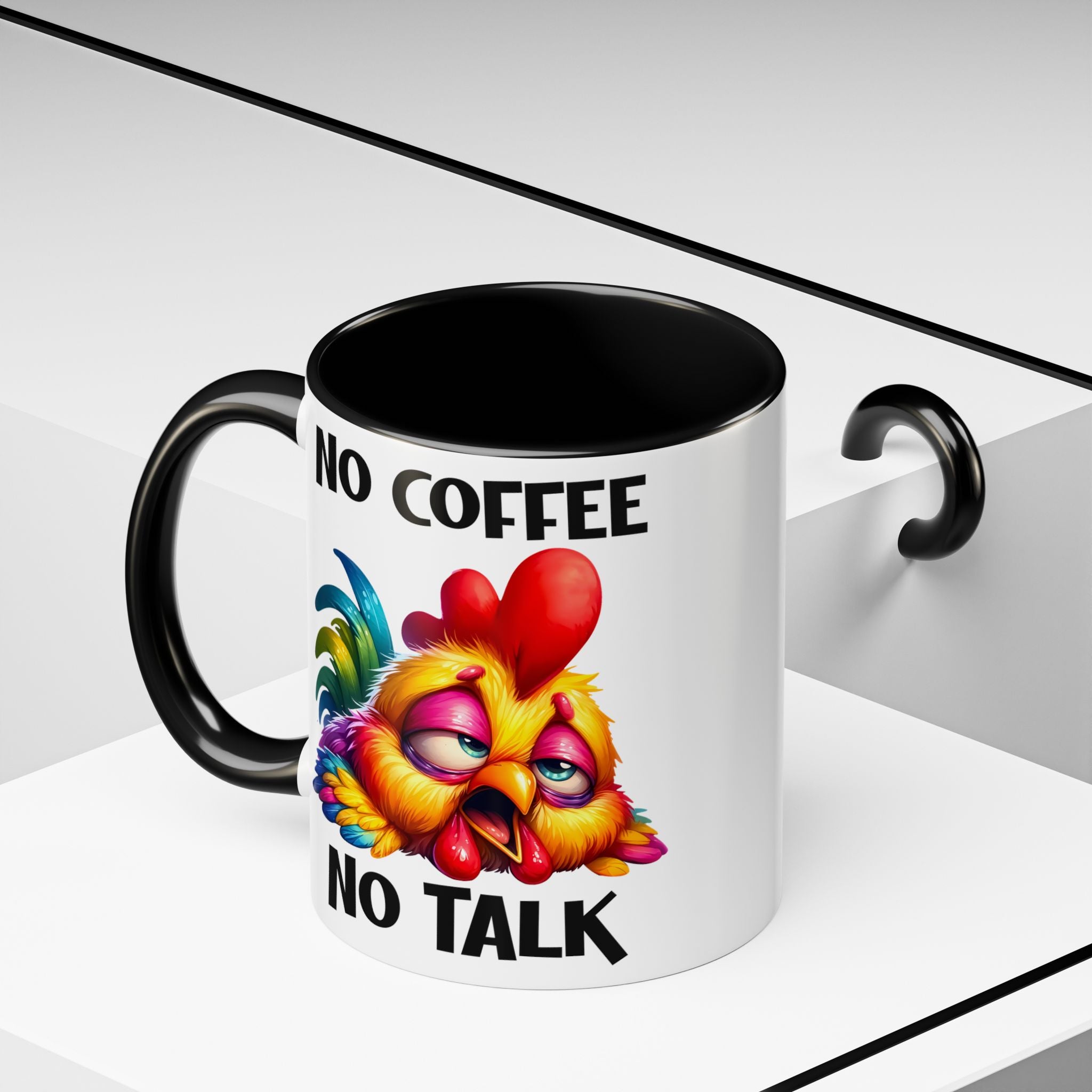 No Coffee, No Talk – Pre-Caffeine Warning Mug
