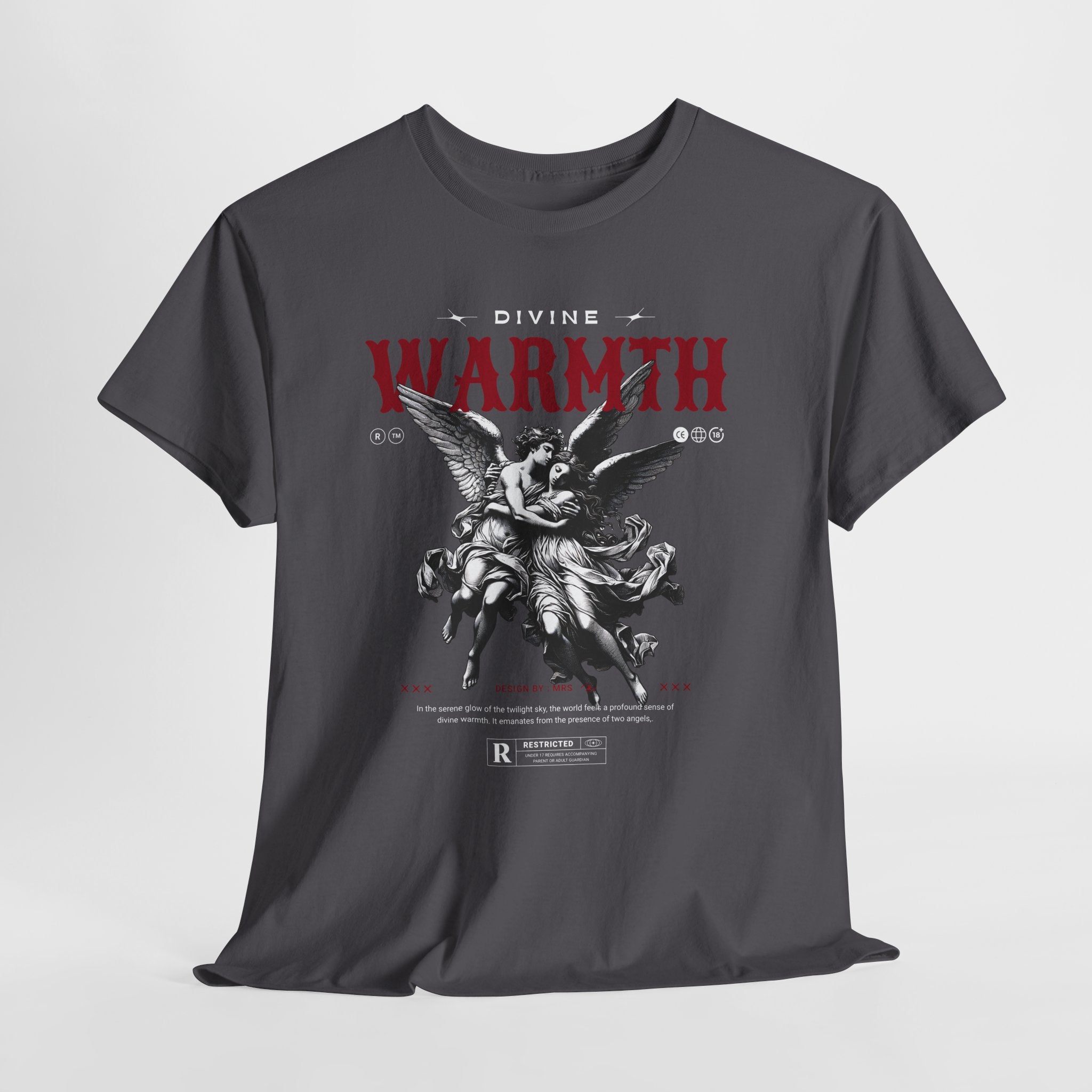 Divine Warmth: Angelic Embrace T-Shirt Design