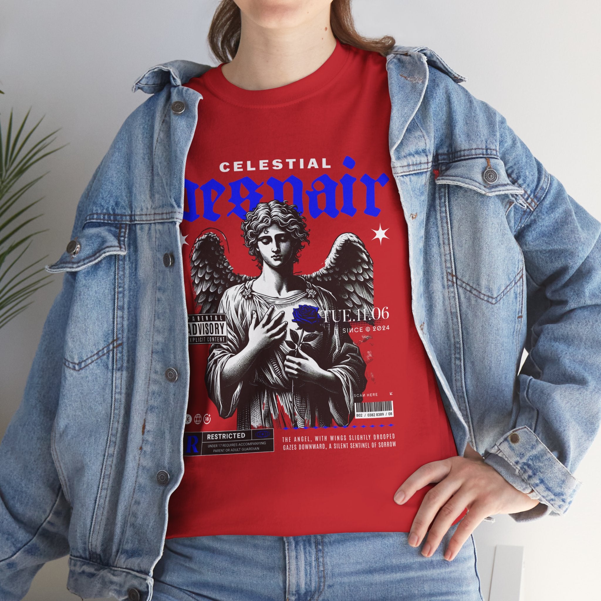 Celestial Despair Graphic T-Shirt Design