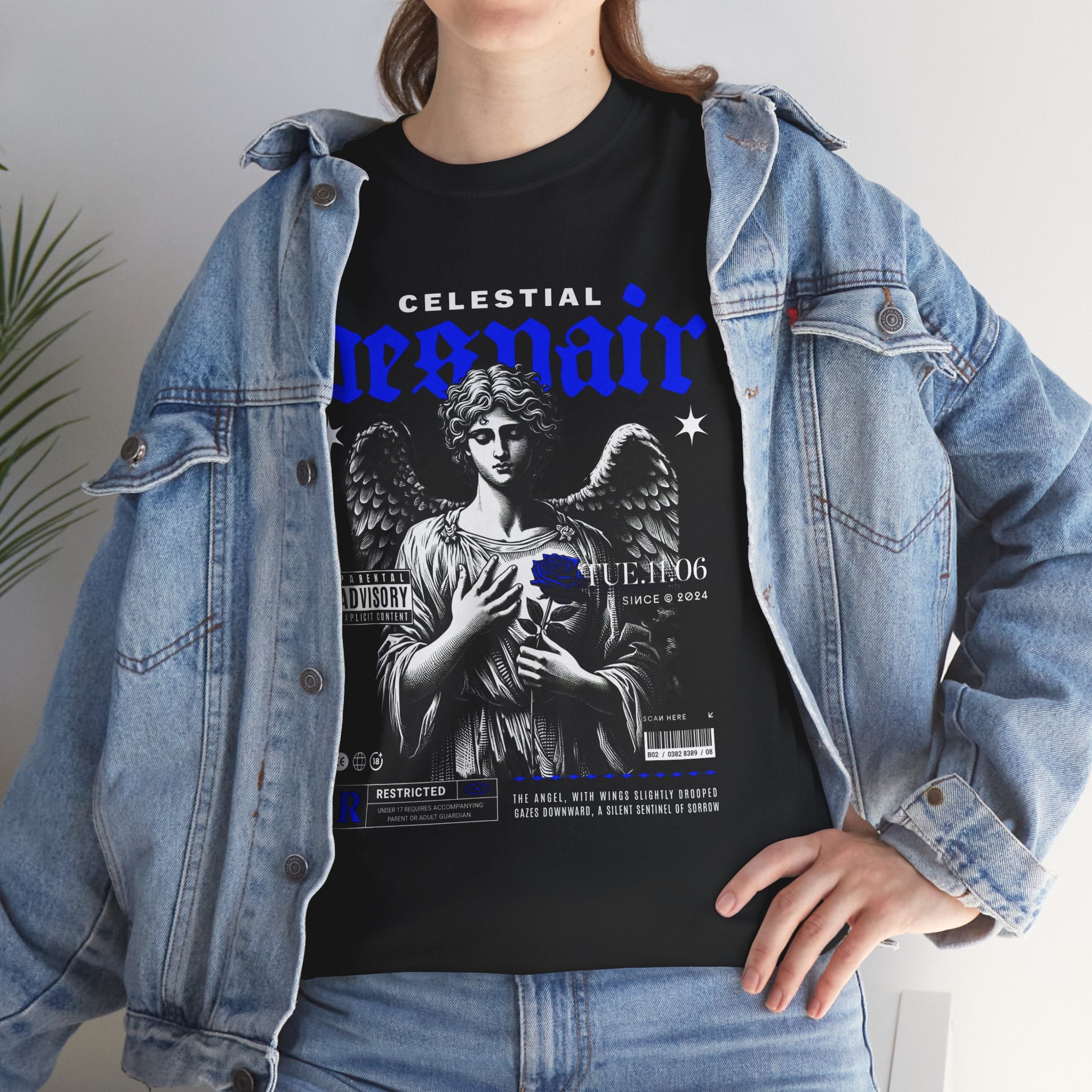 Celestial Despair Graphic T-Shirt Design