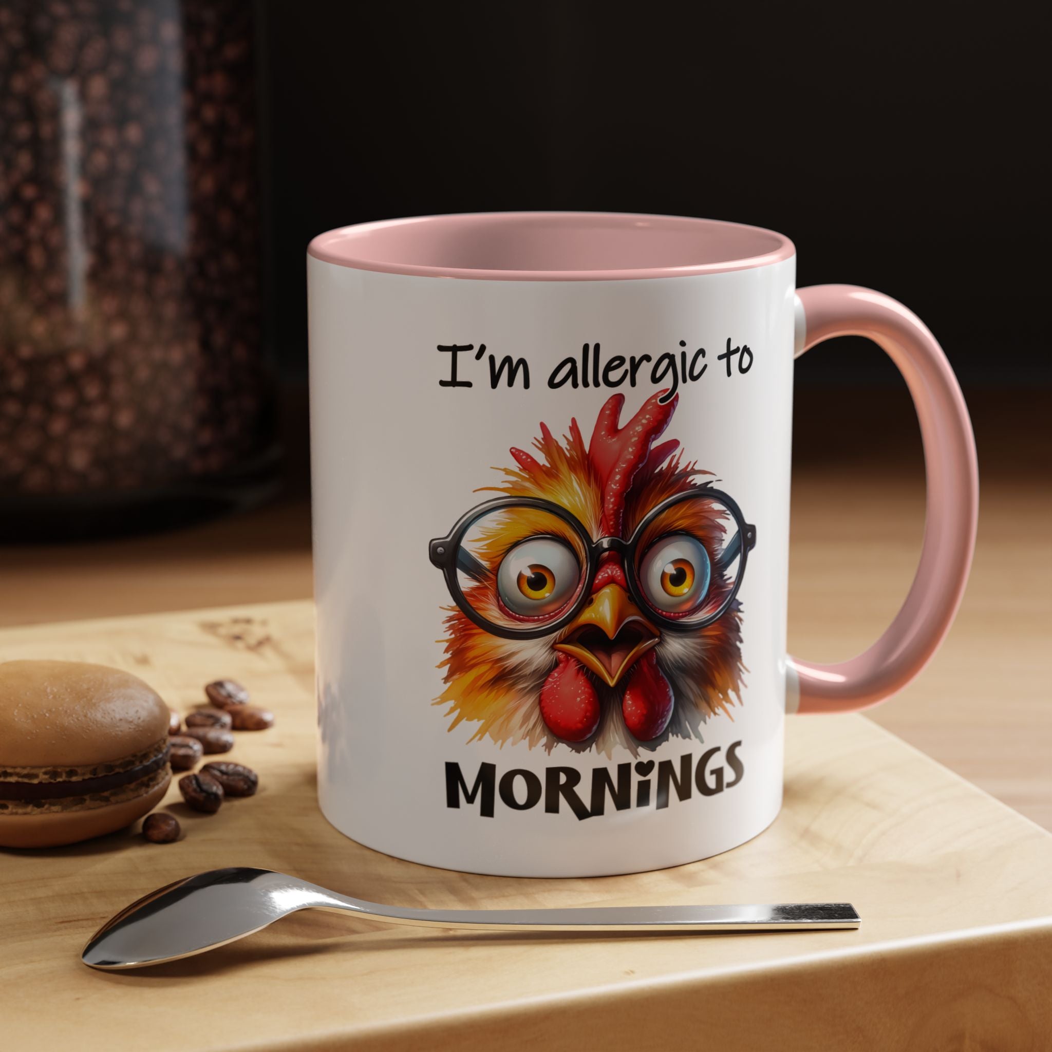 I’m Allergic to Mornings – Sleepy Humor Mug