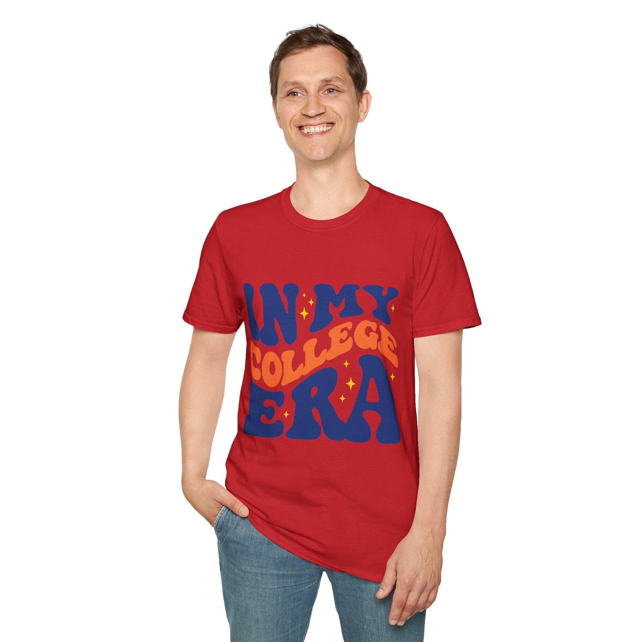 College Student T-Shirt – “In My College Era” Fun Campus Life Tee for Students, Grads, and School Spirit