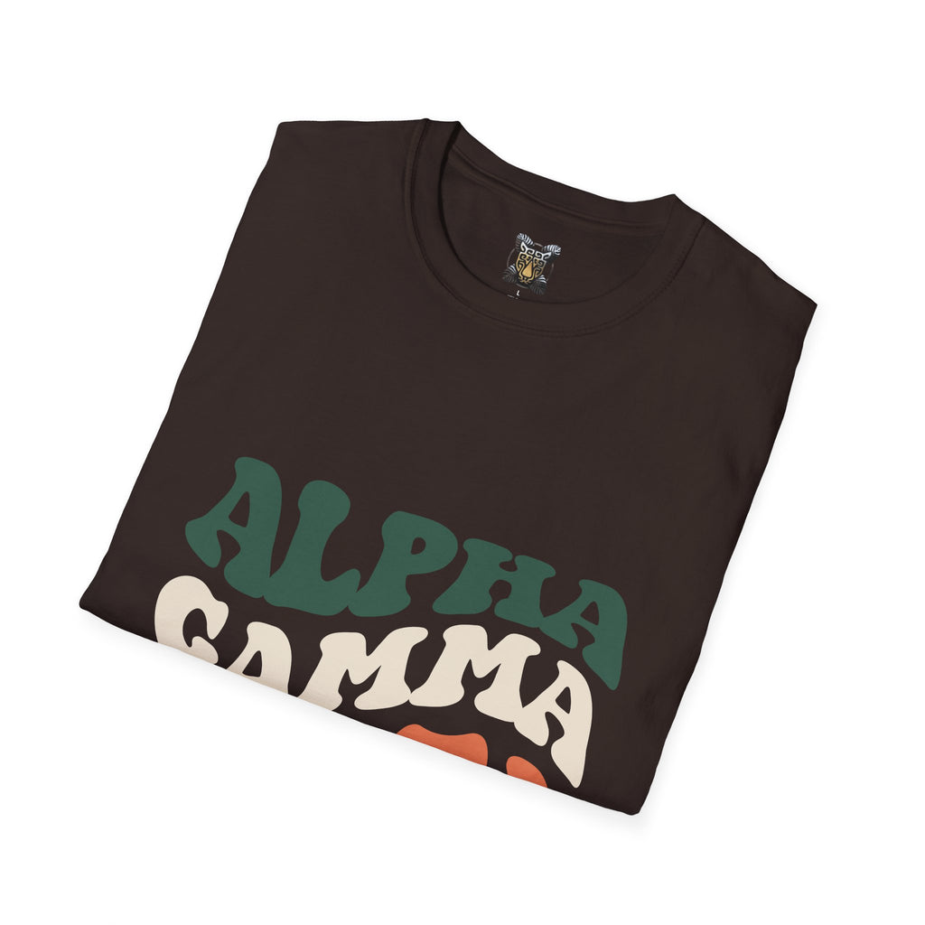 Alpha Gamma Delta T-Shirt – Greek Letters Shirt, Sorority Style Tee, Retro College Greek Life Apparel